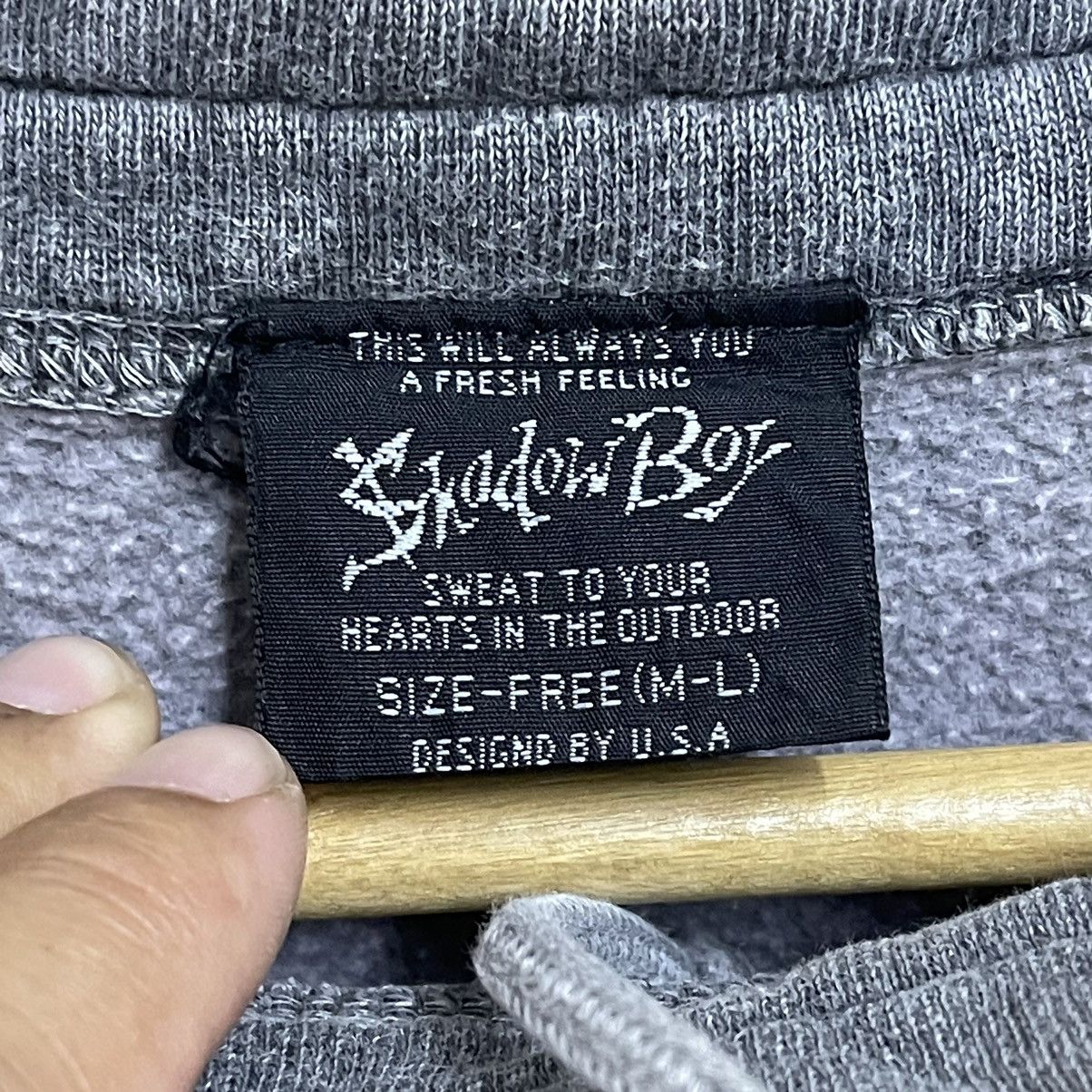 Japanese Brand Vintage 90s ShadowBoys Big Logo Turtleneck Sweatshirt Size US M / EU 48-50 / 2 - 10 Thumbnail