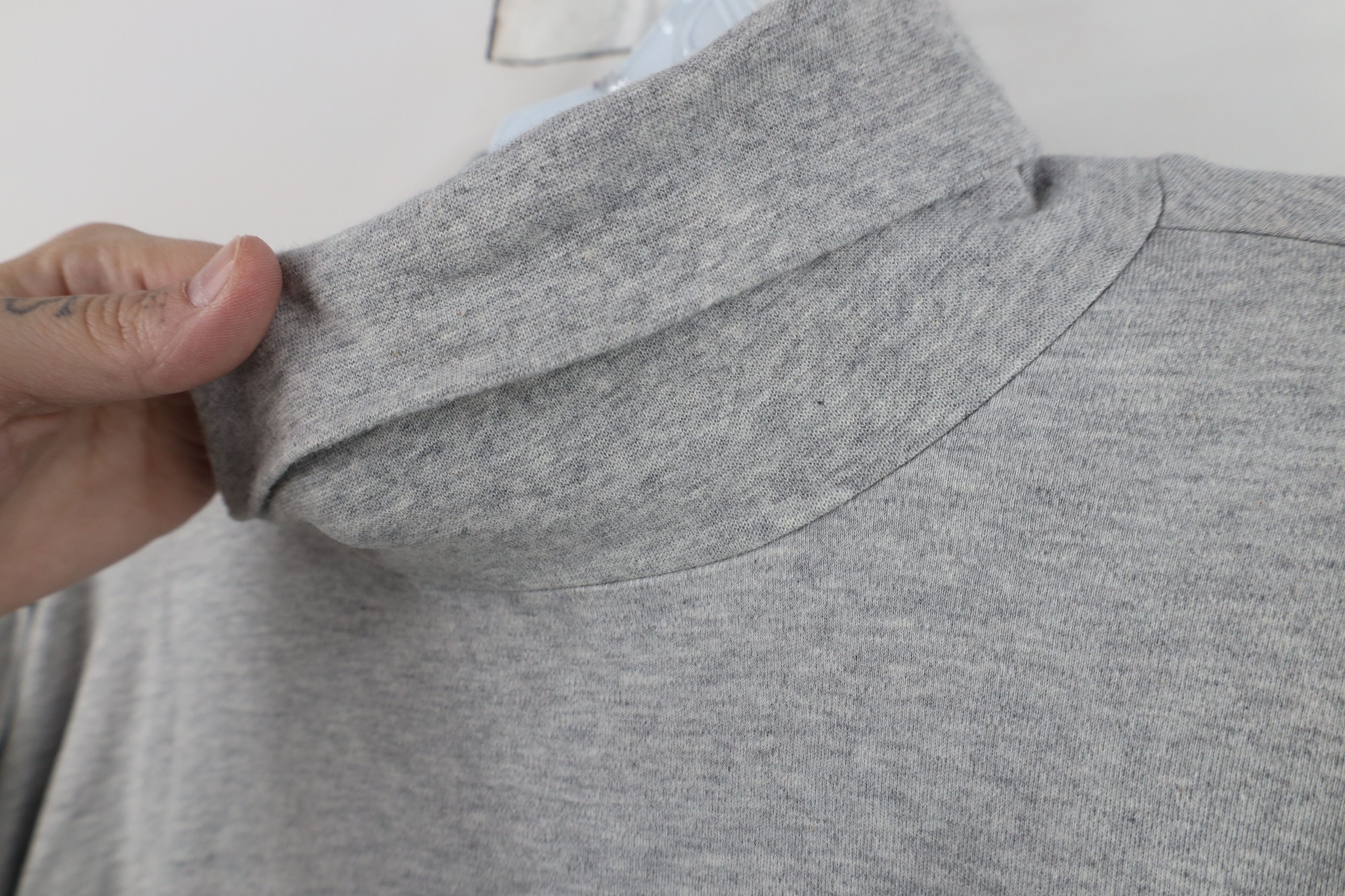 Eddie Bauer Vintage 90s Eddie Bauer Long Sleeve Turtleneck T-Shirt Gray Size US XL / EU 56 / 4 - 4 Thumbnail