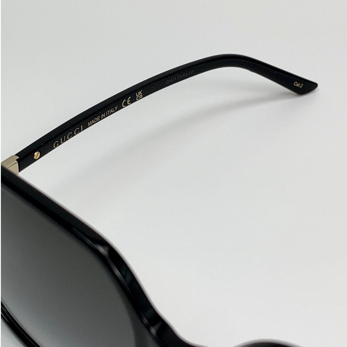 Gucci NEW Gucci Sunglasses GG1449S 001 Black Grey Women Authentic Size ONE SIZE - 6 Thumbnail