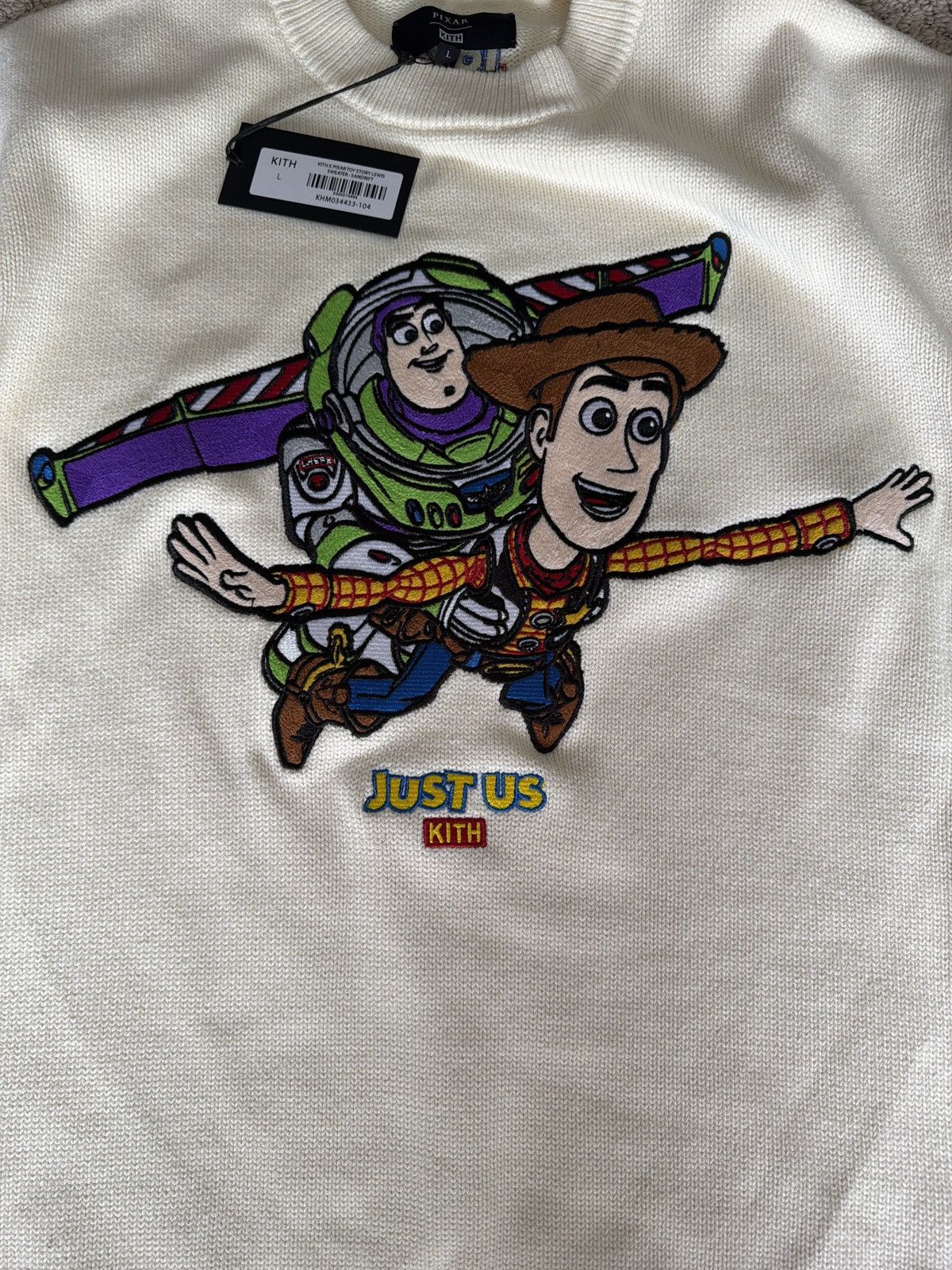 Disney × Kith Toy Story Just Us Sweater Size US L / EU 52-54 / 3 - 5 Thumbnail
