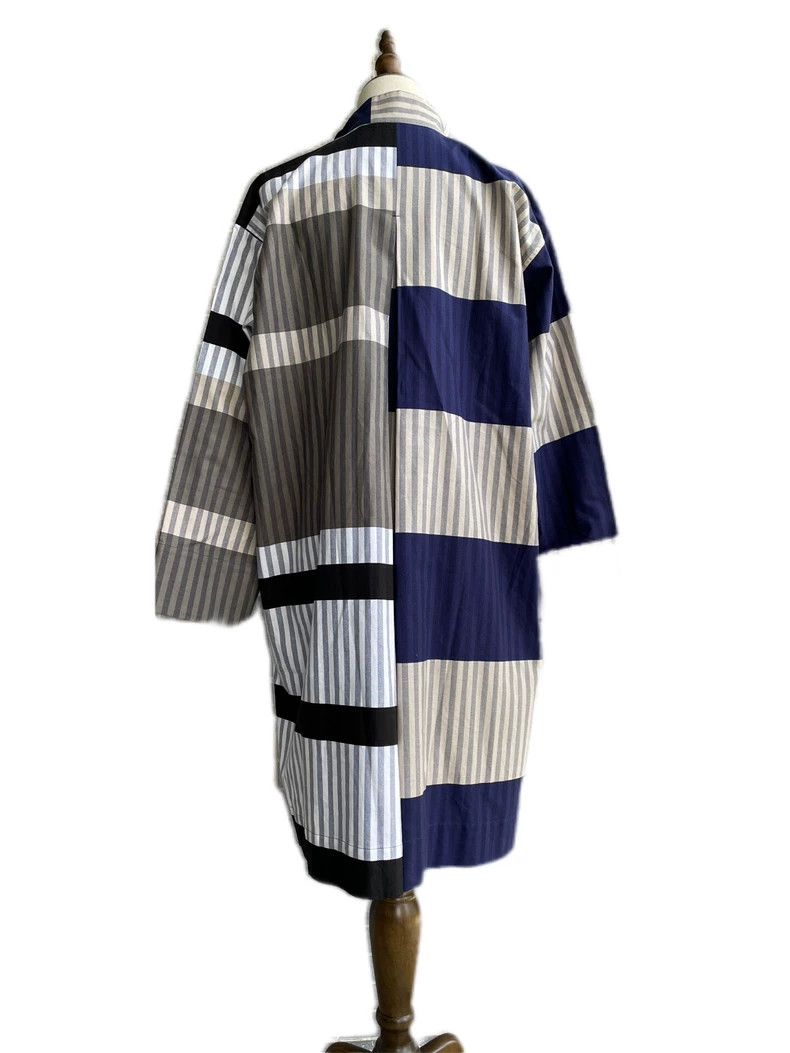 Issey Miyake Issey Miyake size:2 Blue-gray main line trench coat Size M / US 6-8 / IT 42-44 - 4 Thumbnail