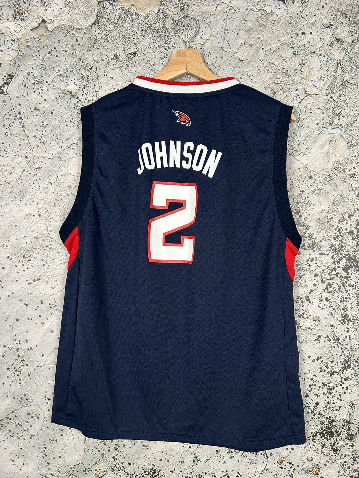 Adidas Atlanta Hawks Johnson NBA Adidas Jersey Basketball Size US M / EU 48-50 / 2 - 4 Thumbnail