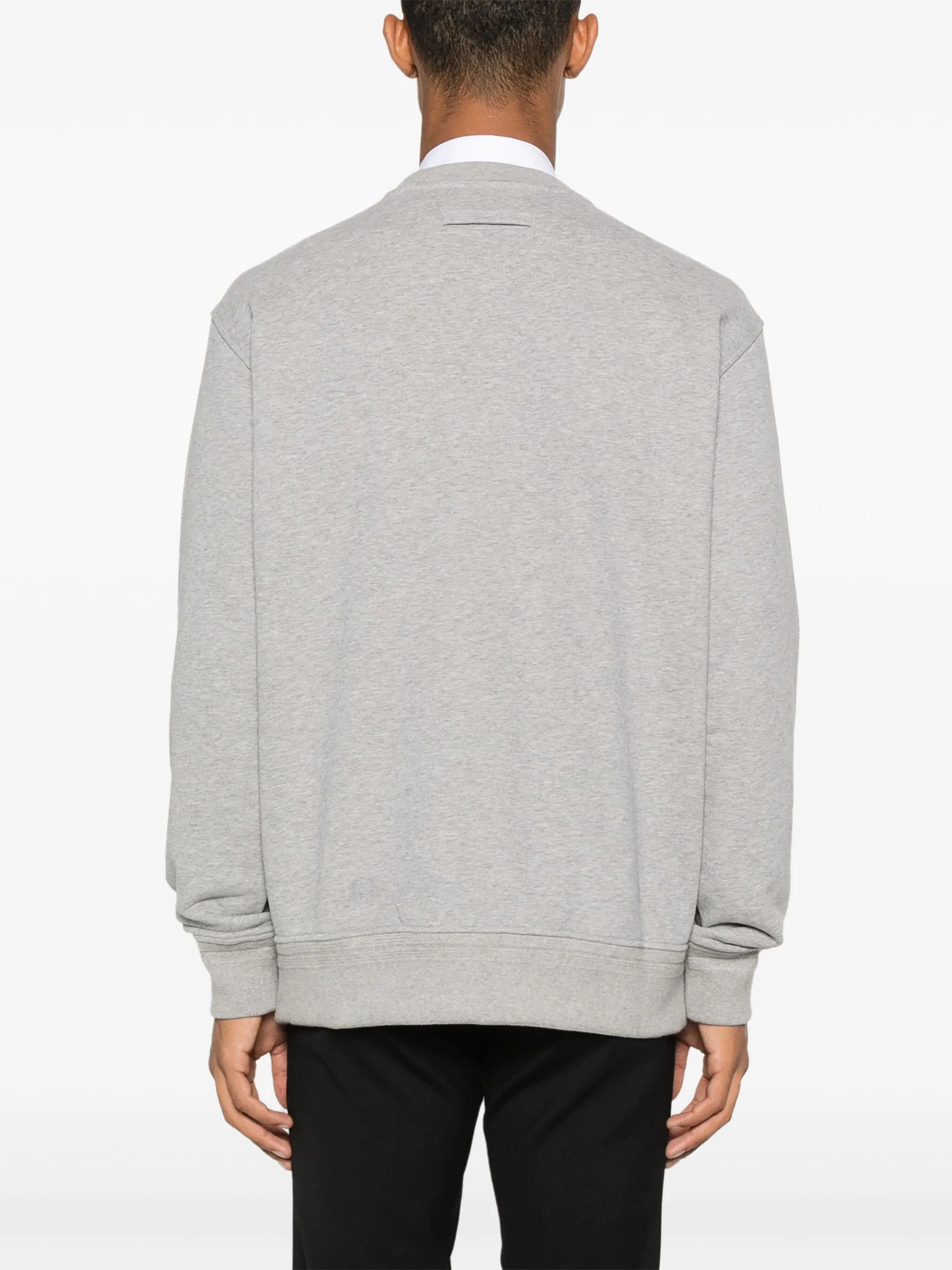 Ermenegildo Zegna o1s1rm0725 Crewneck Sweatshirt in Grey Size US M / EU 48-50 / 2 - 4 Thumbnail
