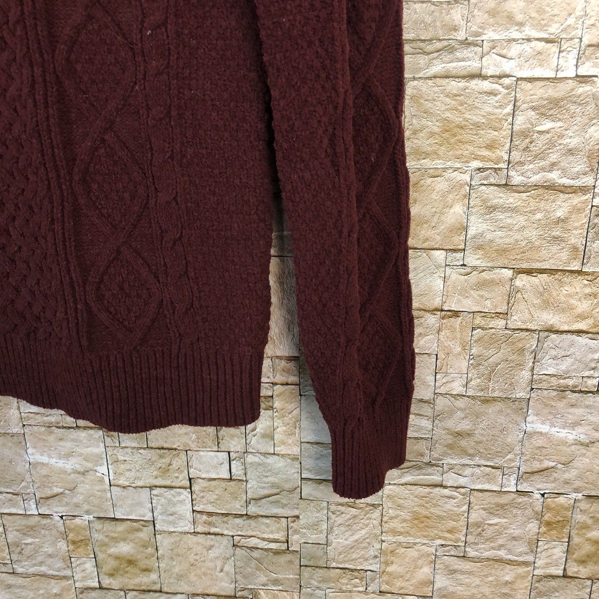 Uniqlo Uniqlo X Ins de La Fressange Maroon Knitwear #A297 Size M / US 6-8 / IT 42-44 - 8 Thumbnail