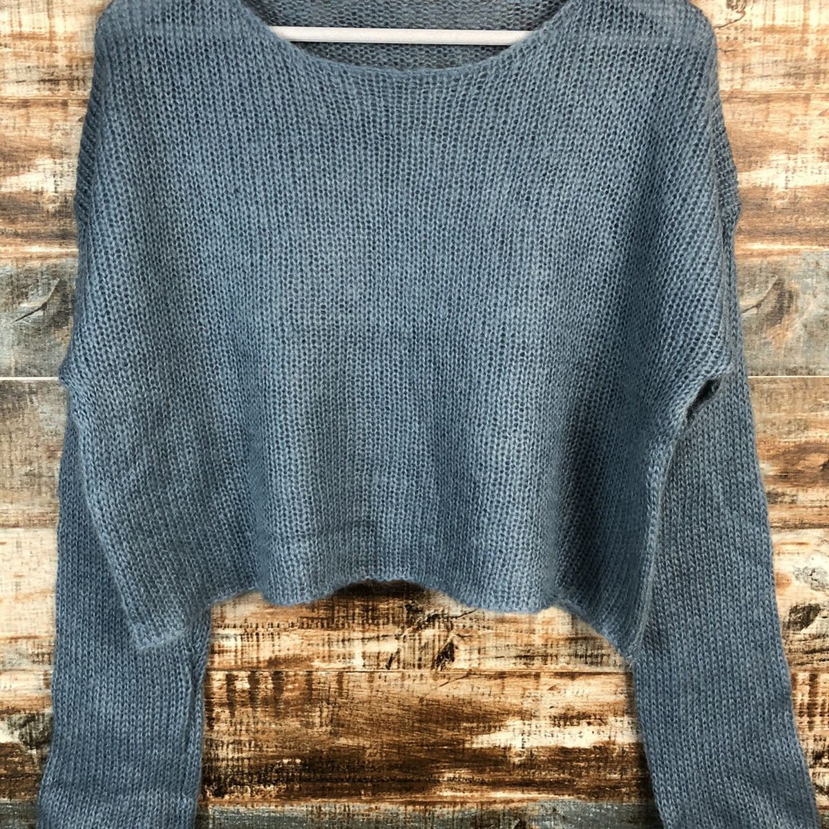 Vintage Anathen Edition Blue Knitwear #A1249 Size M / US 6-8 / IT 42-44 - 6 Thumbnail