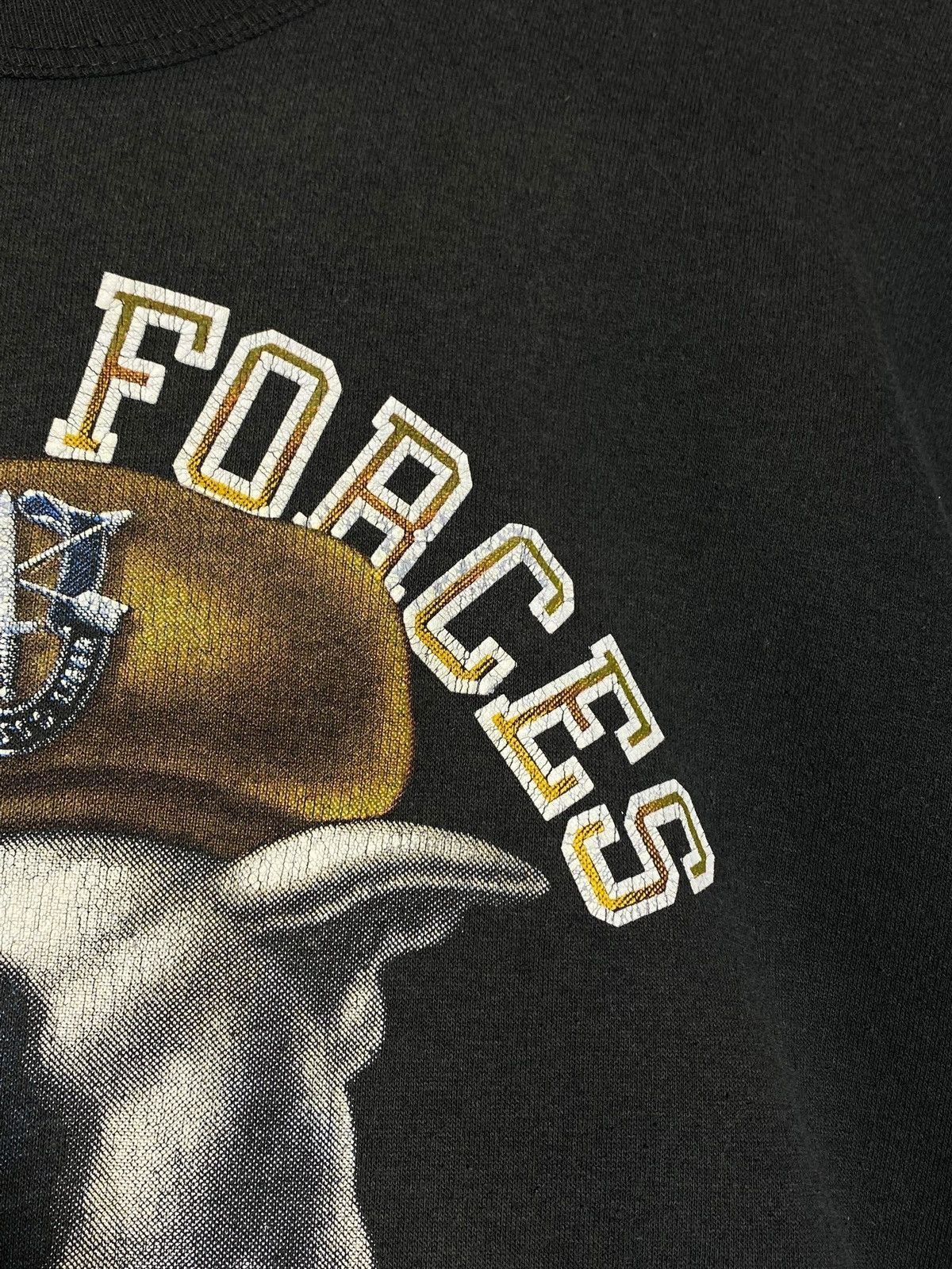 Vintage 90s JRS Enterprises Special Forces T-Shirt Single Stitch USA Size US M / EU 48-50 / 2 - 6 Thumbnail
