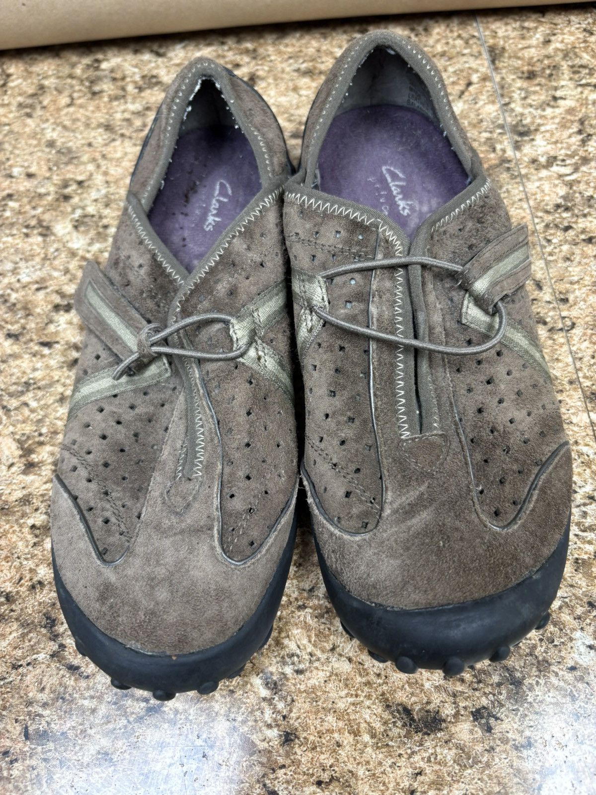 Clarks Slip On Comfort Shoes Size US 6 / IT 36 - 11 Thumbnail