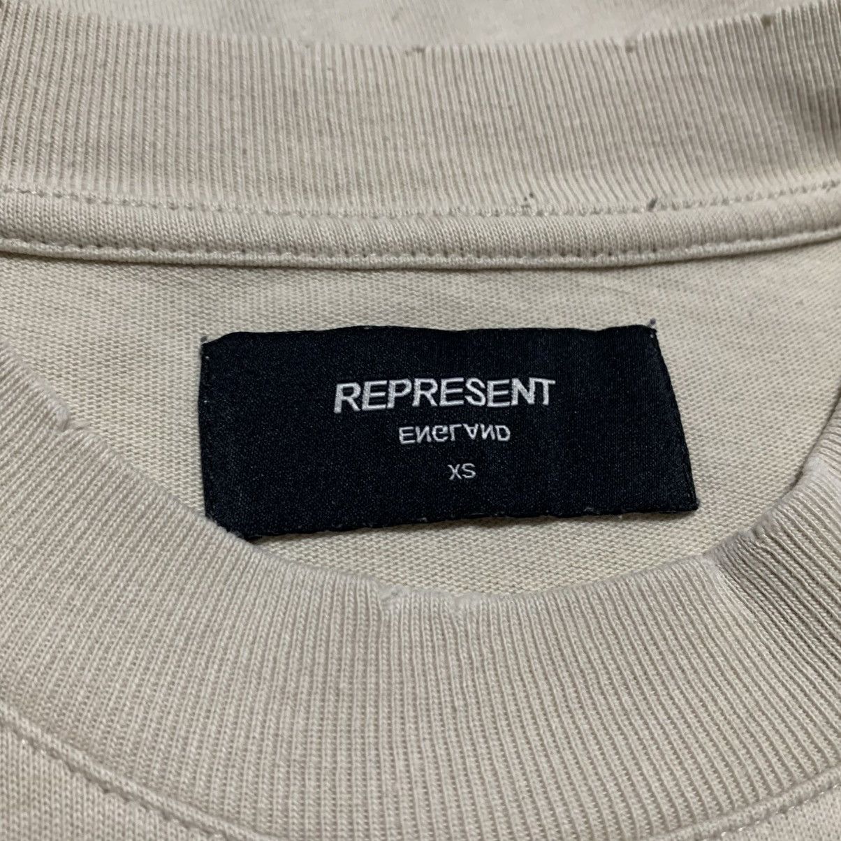 Represent Clo. Represent XS British Thunder Vintage White Tee Size US XS / EU 42 / 0 - 5 Thumbnail