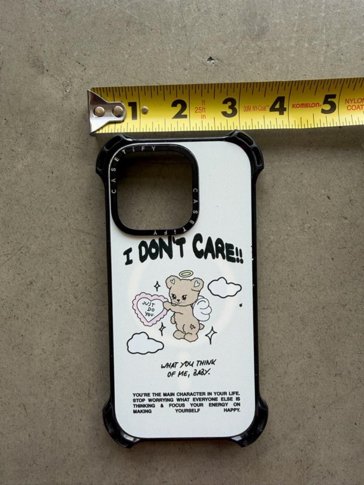 Other CASETiFY / iPhone 16 Pro Bounce Case / Angel Bear Black Size ONE SIZE - 4 Thumbnail