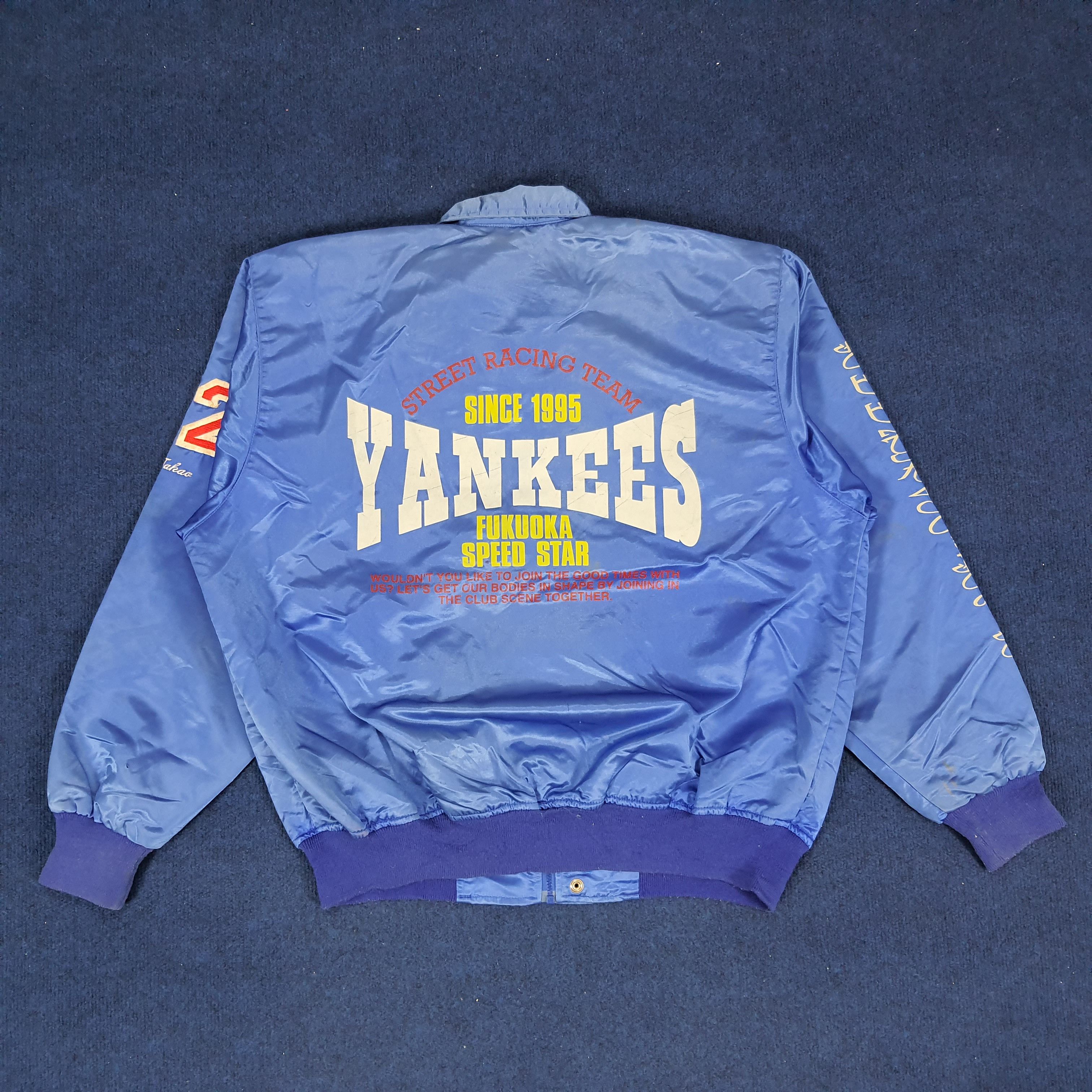 Vintage Vintage Yankees Street Racing Team Fukuoka Speed Star Jacket Size US XL / EU 56 / 4 - 1 Thumbnail