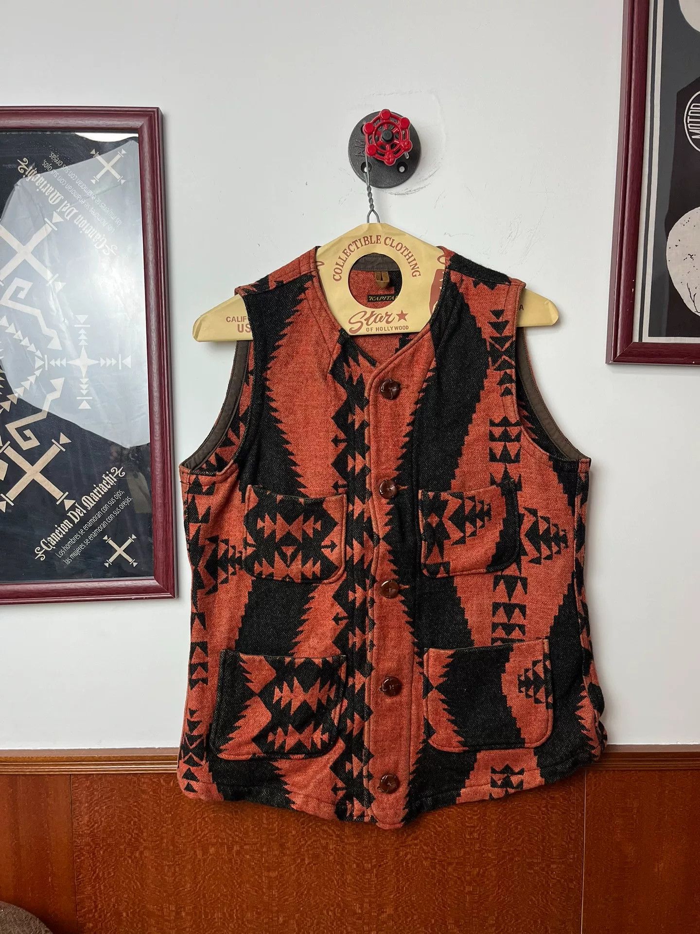 Hiroshi Kato Kapital Vest by Hirata Kazuhiko Size US M / EU 48-50 / 2 - 1 Thumbnail