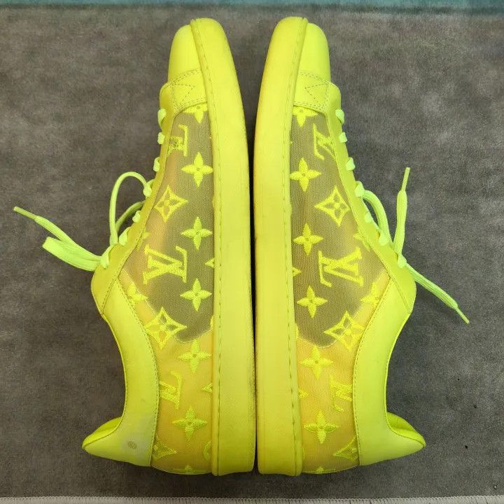 Other Louis Vuitton Yellow Tattoo Low-Top Sneakers -2508 Size US 10.5 / EU 43-44 - 5 Thumbnail