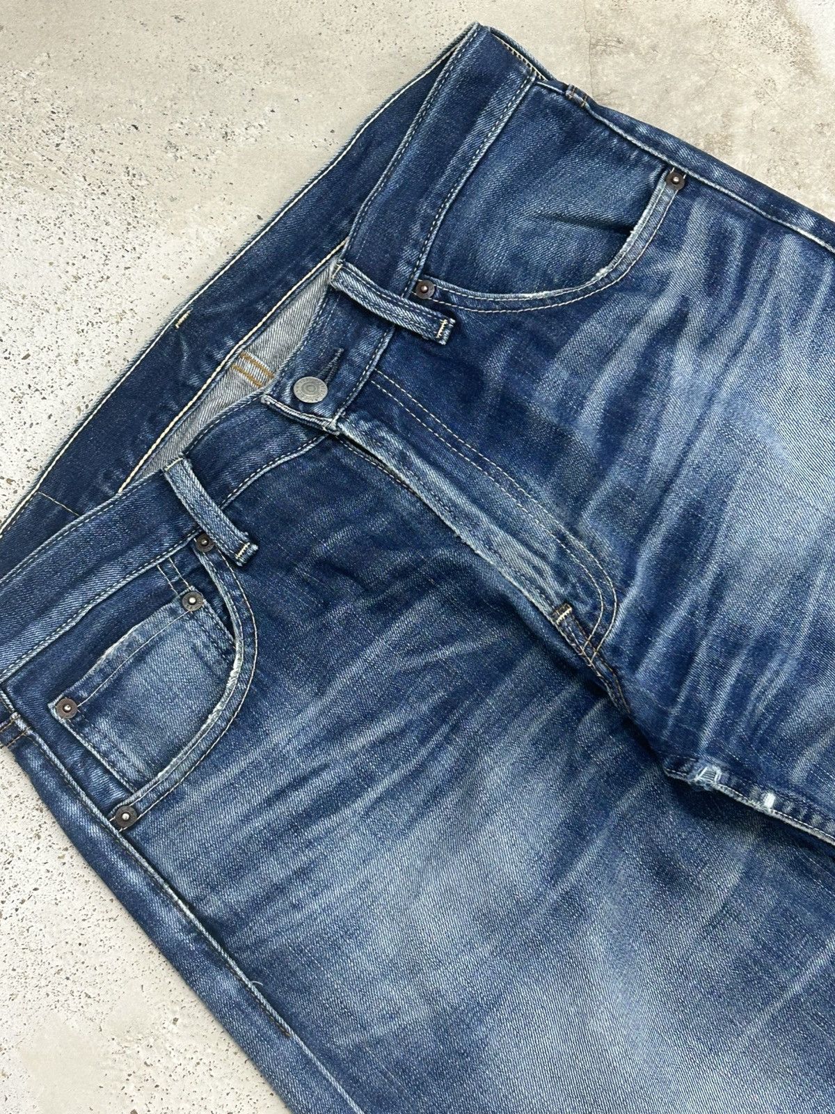 Levi's Vintage Levis 503 Relaxed Fit Distressed Size US 32 / EU 48 - 7 Thumbnail