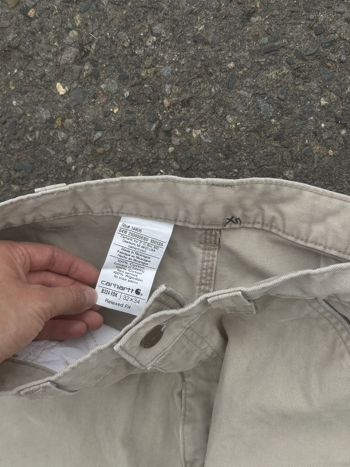 Carhartt × Vintage Carhart Relaxed Fit Pants Size US 32 / EU 48 - 3 Thumbnail