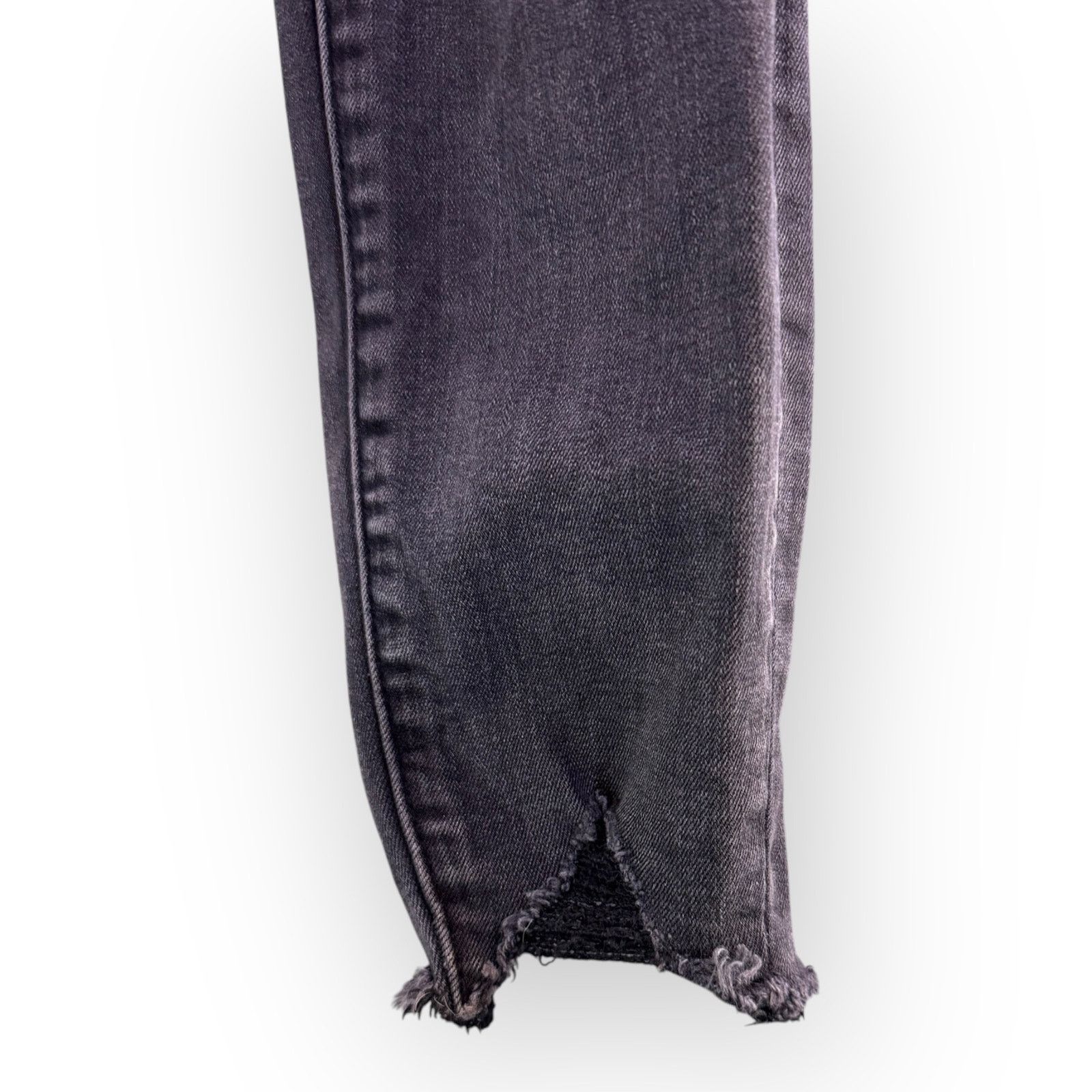 American Eagle Outfitters American Eagle Hi-Rise Stretch Skinny Jeans Black Sz 4 Size 27" / US 4 / IT 40 - 5 Thumbnail