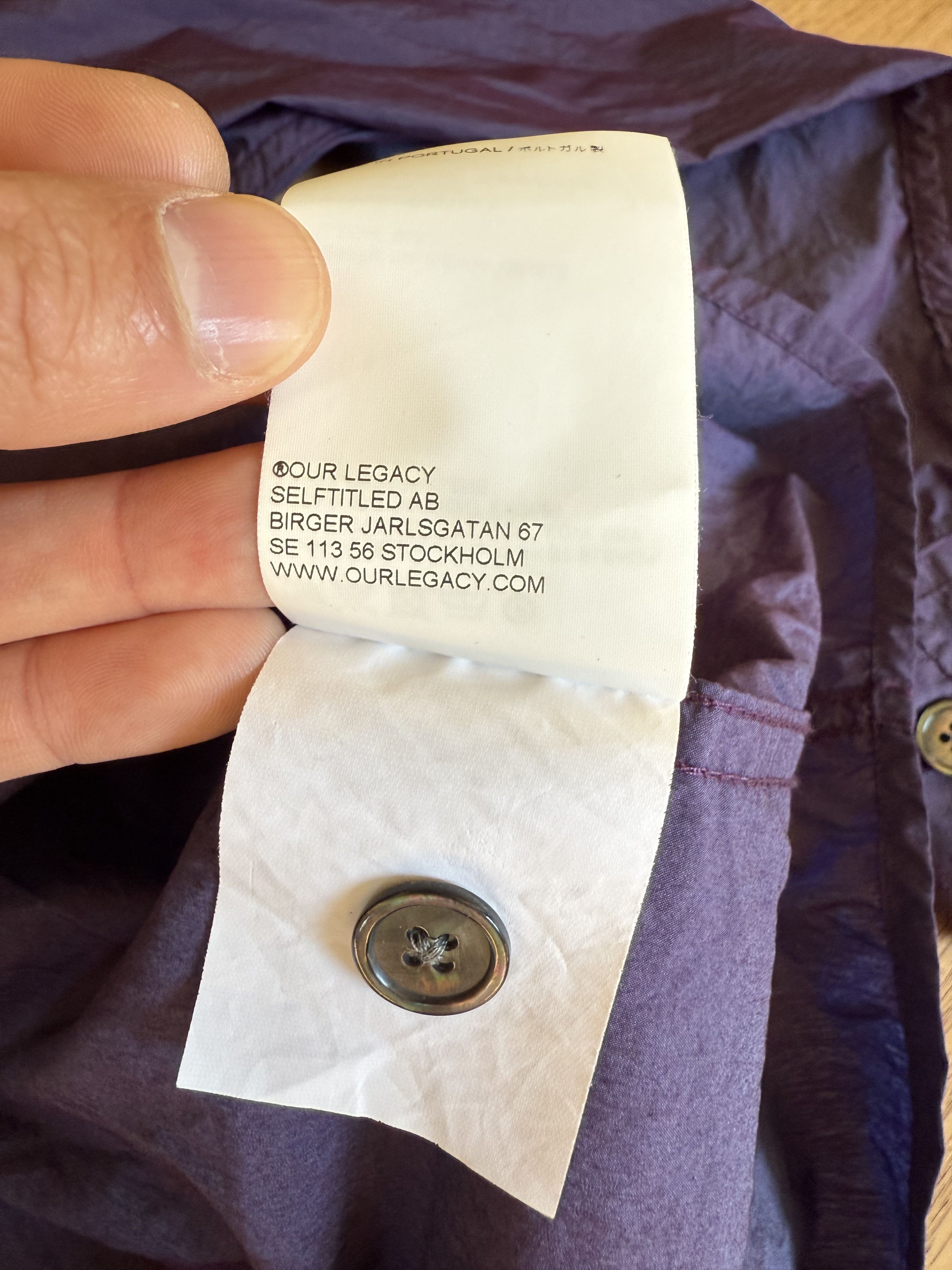 Our Legacy Our Legacy Borrowed Shirt Size US M / EU 48-50 / 2 - 7 Thumbnail