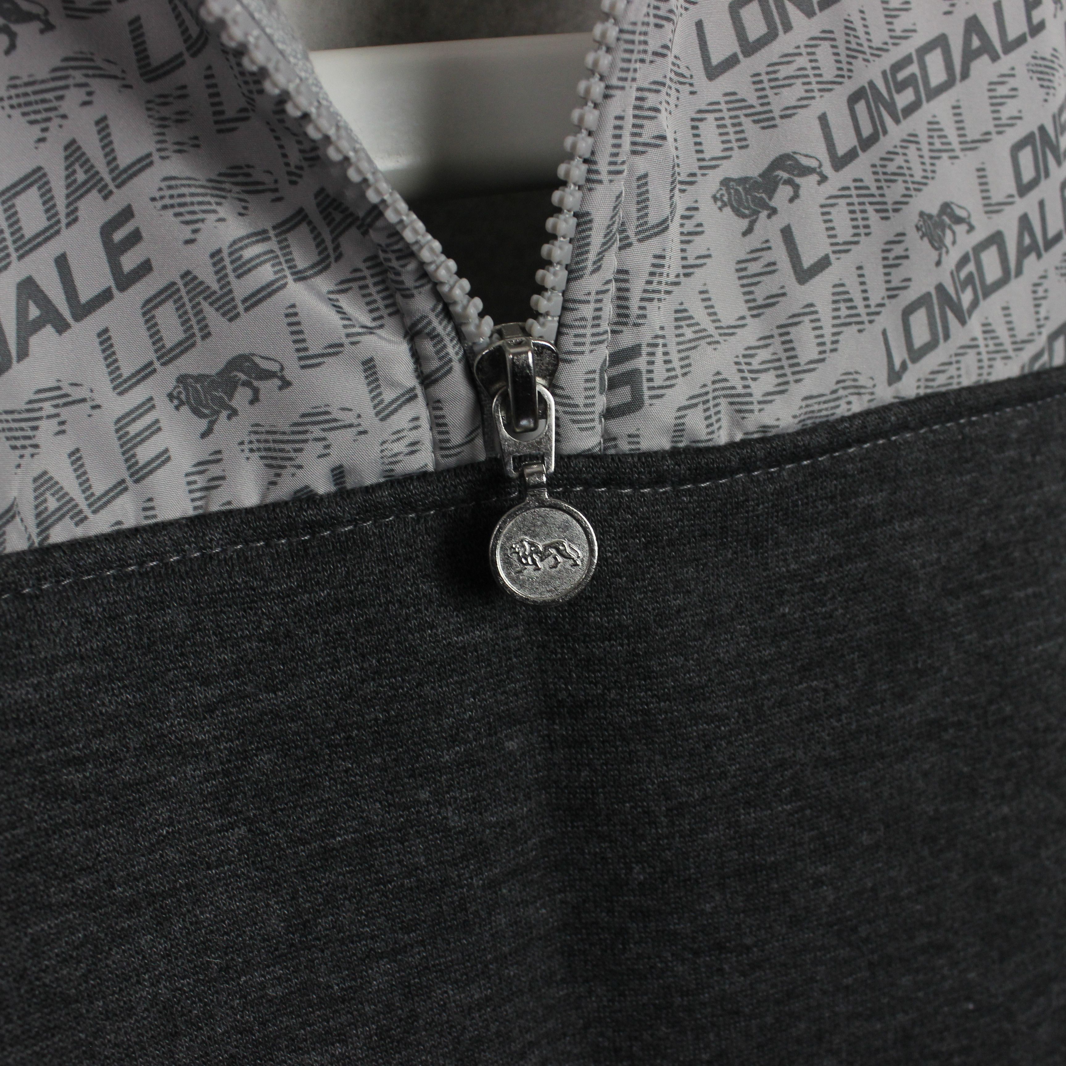 Lonsdale Lonsdale sweatshirt jumper men cotton L gray multilogo Size US L / EU 52-54 / 3 - 4 Thumbnail