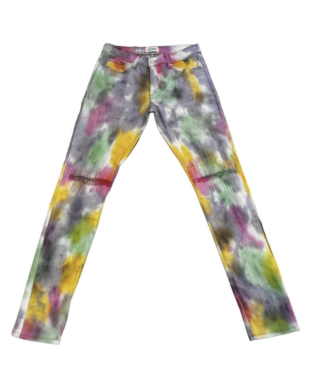 image of Sync Denim Multi Colored Jeans, Men's (Size 32)