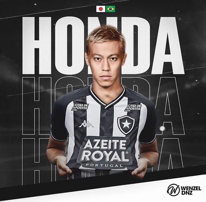 Kappa Botafogo 19/20 home shirt #4 Honda Size US M / EU 48-50 / 2 - 10 Thumbnail