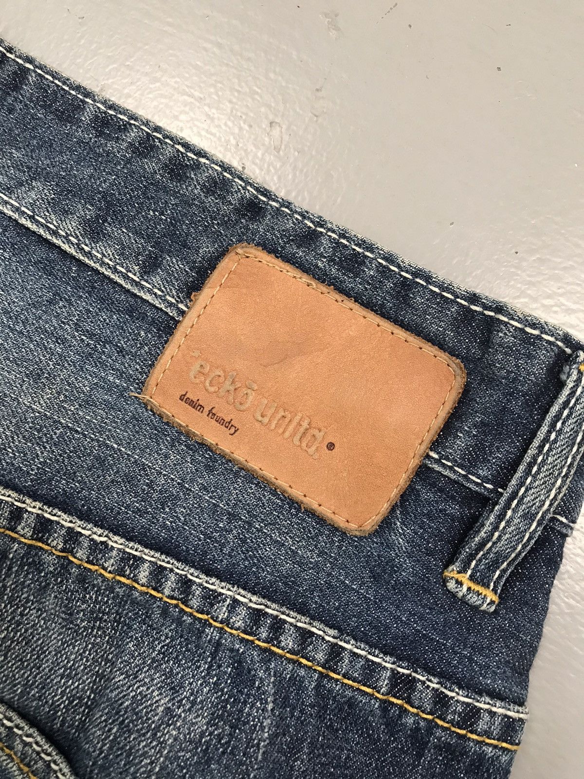 Ecko Unltd. × Vintage Vintage rare ECKO UNLTD snake 🐍 embroidered denim Size US 36 / EU 52 - 12 Thumbnail
