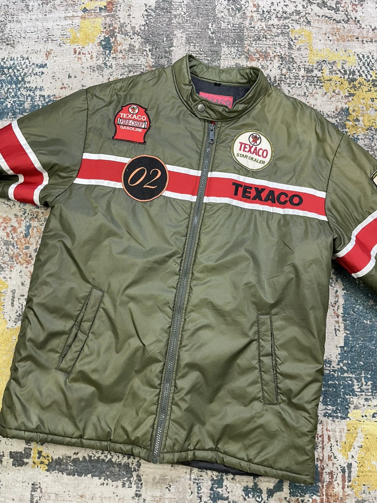 Sports Specialties Y2k Texaco Gasoline Racing Jacket Size US M / EU 48-50 / 2 - 5 Thumbnail