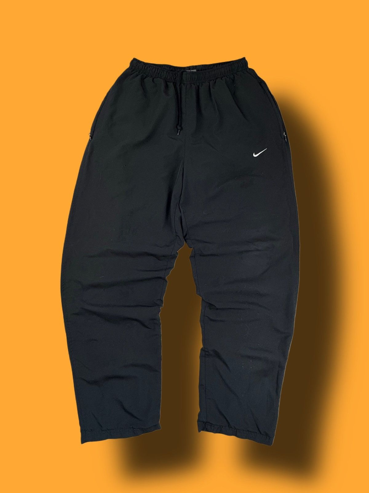 Nike × Vintage NIKE VINTAGE BASIC LOGO OVERSIZE BAGGY PANTS Size US 32 / EU 48 - 1 Thumbnail