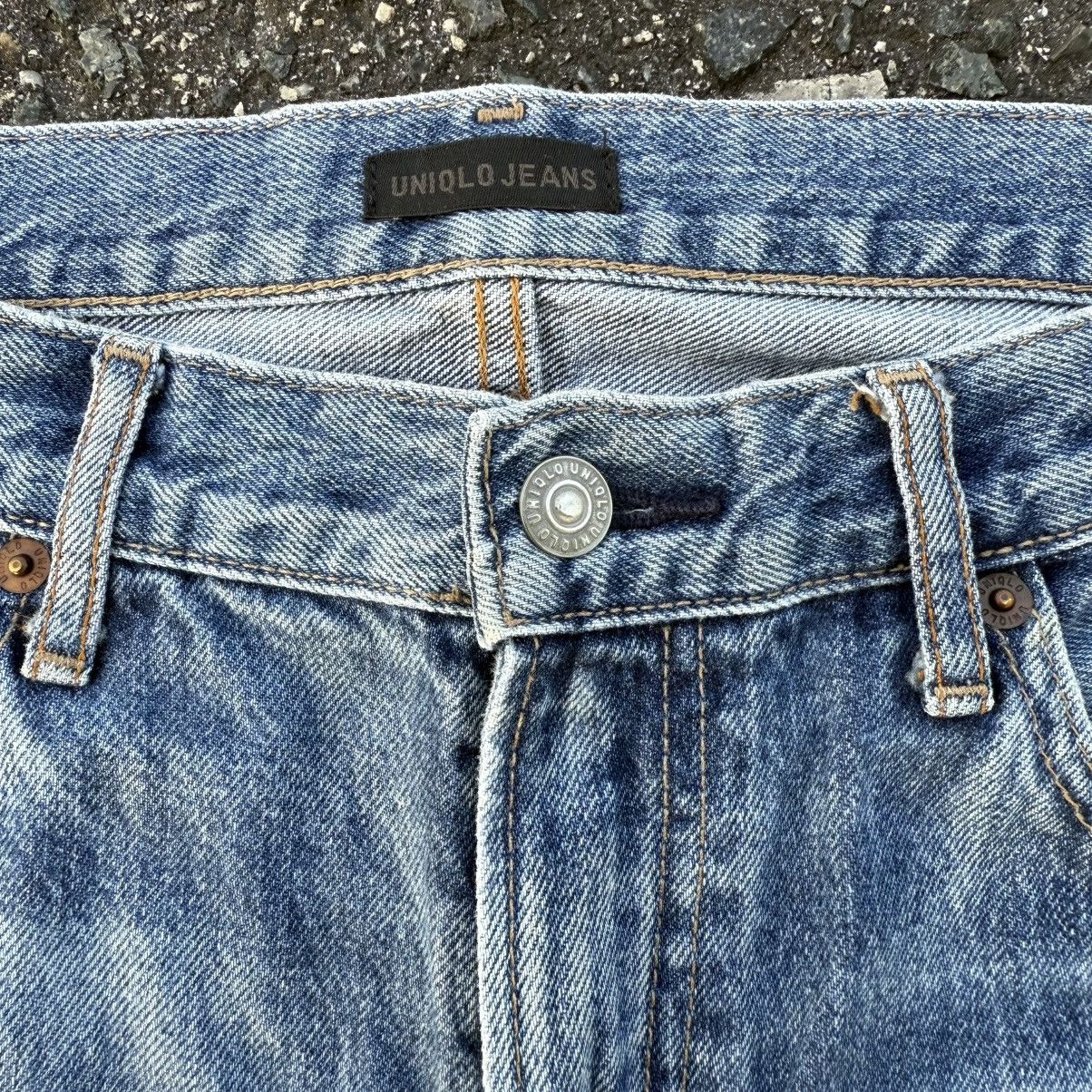 Japanese Brand VINTAGE JAPANESE STRAIGHT FADED DENIM JEAN PANTS Size US 33 - 5 Thumbnail