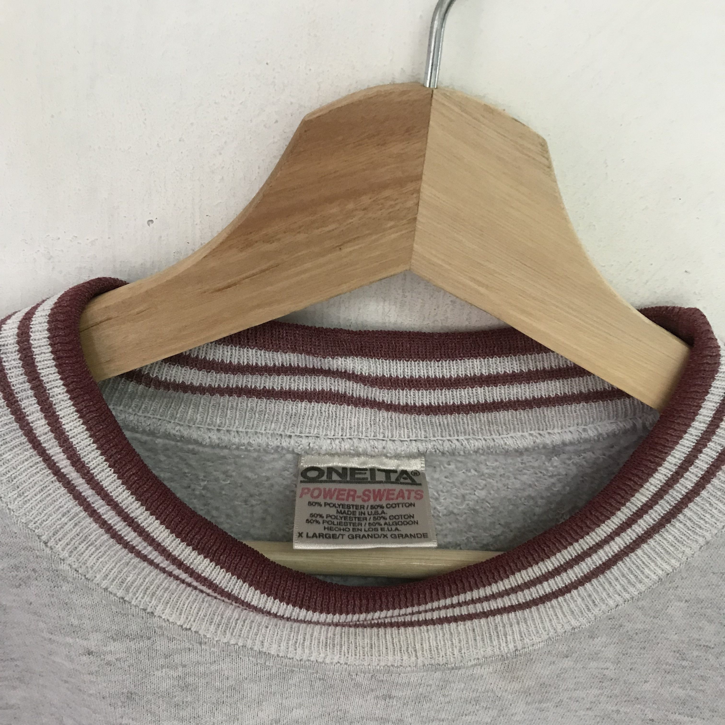 Vintage Vintage 90's Cranberry Grey Sweatshirt - 452 Size US XL / EU 56 / 4 - 10 Thumbnail
