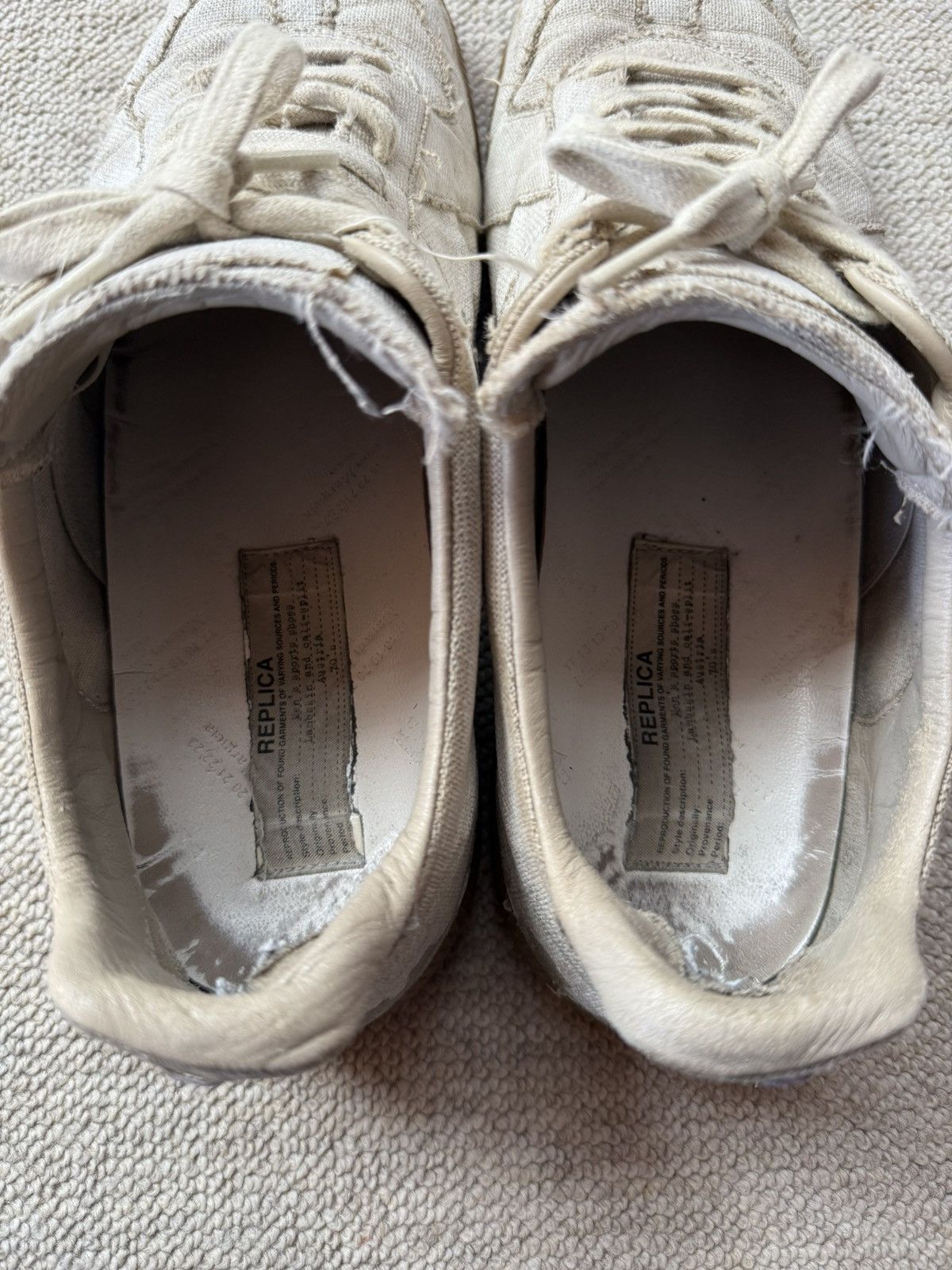 Maison Margiela Maison Margiela Replica Gats Distressed Size US 12 / EU 45 - 12 Thumbnail