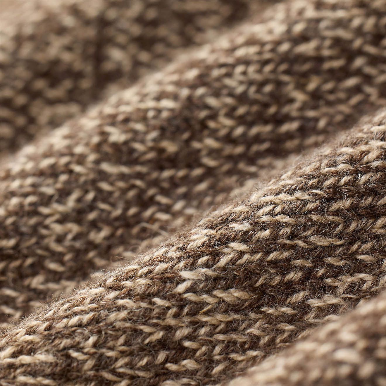 RRL Ralph Lauren 545USD Marled Turtleneck Sweater Brown / Cream Multi Size US L / EU 52-54 / 3 - 7 Thumbnail