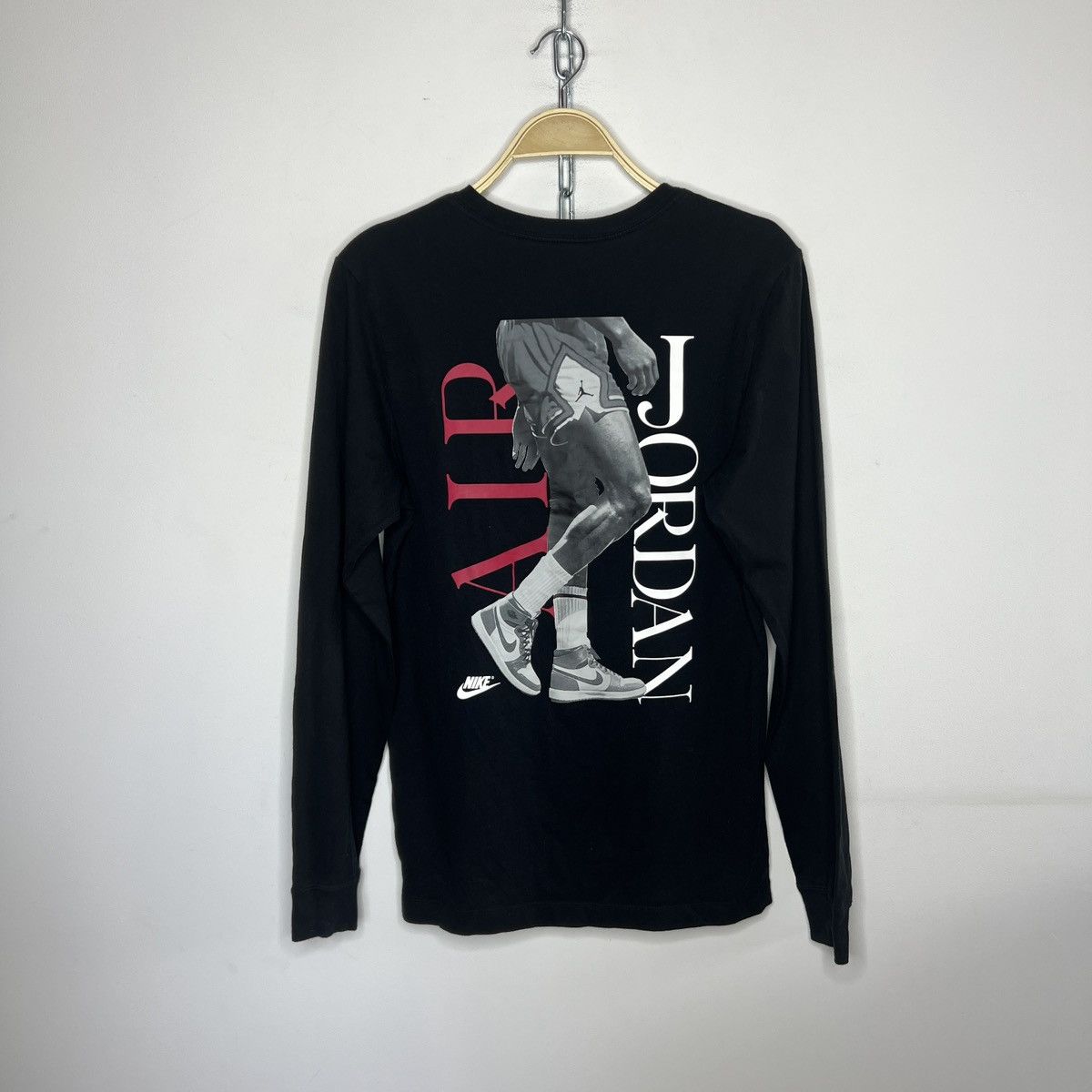 Jordan Brand × Nike BUNDLE 2x Longsleeve Tshirt Nike Swoosh Jordan Full Print Size US M / EU 48-50 / 2 - 3 Thumbnail