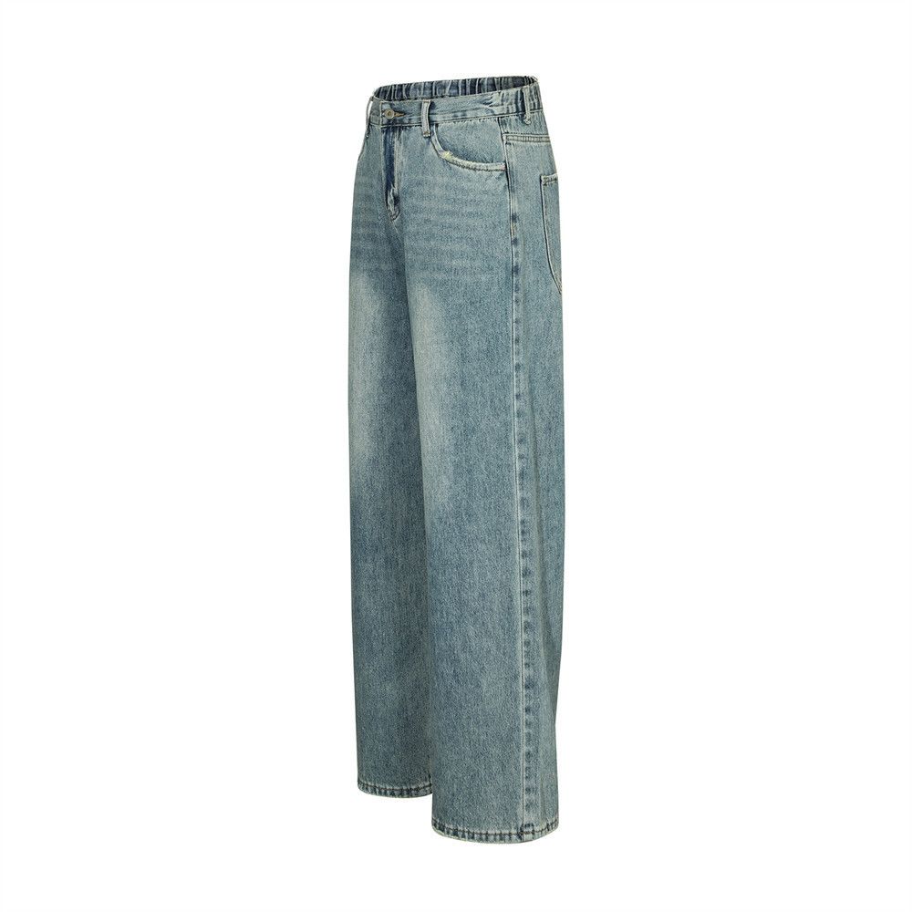 Japanese Brand × Jean Vintage distressed loose versatile casual washed jeans Size US 32 / EU 48 - 2 Thumbnail