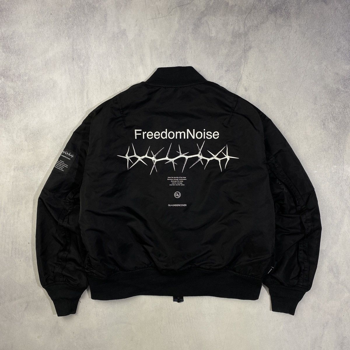 【新品未使用】GU UNDERCOVER FreedomNoise MA-1 10091200-1.jpg
