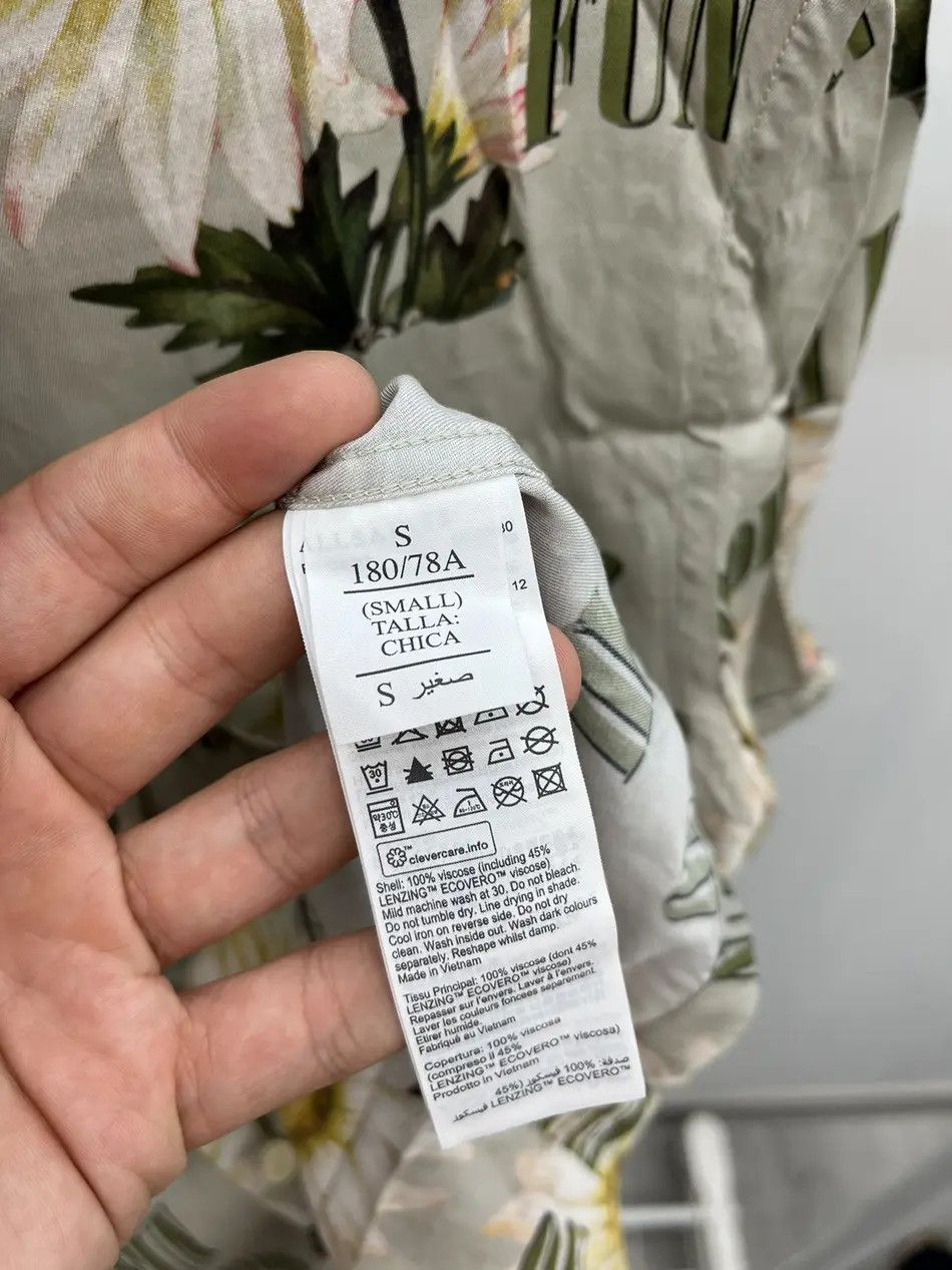 Allsaints Allsaints In Bloom Daisy Printed Viscose Hawaiian Shirt Size US S / EU 44-46 / 1 - 3 Thumbnail