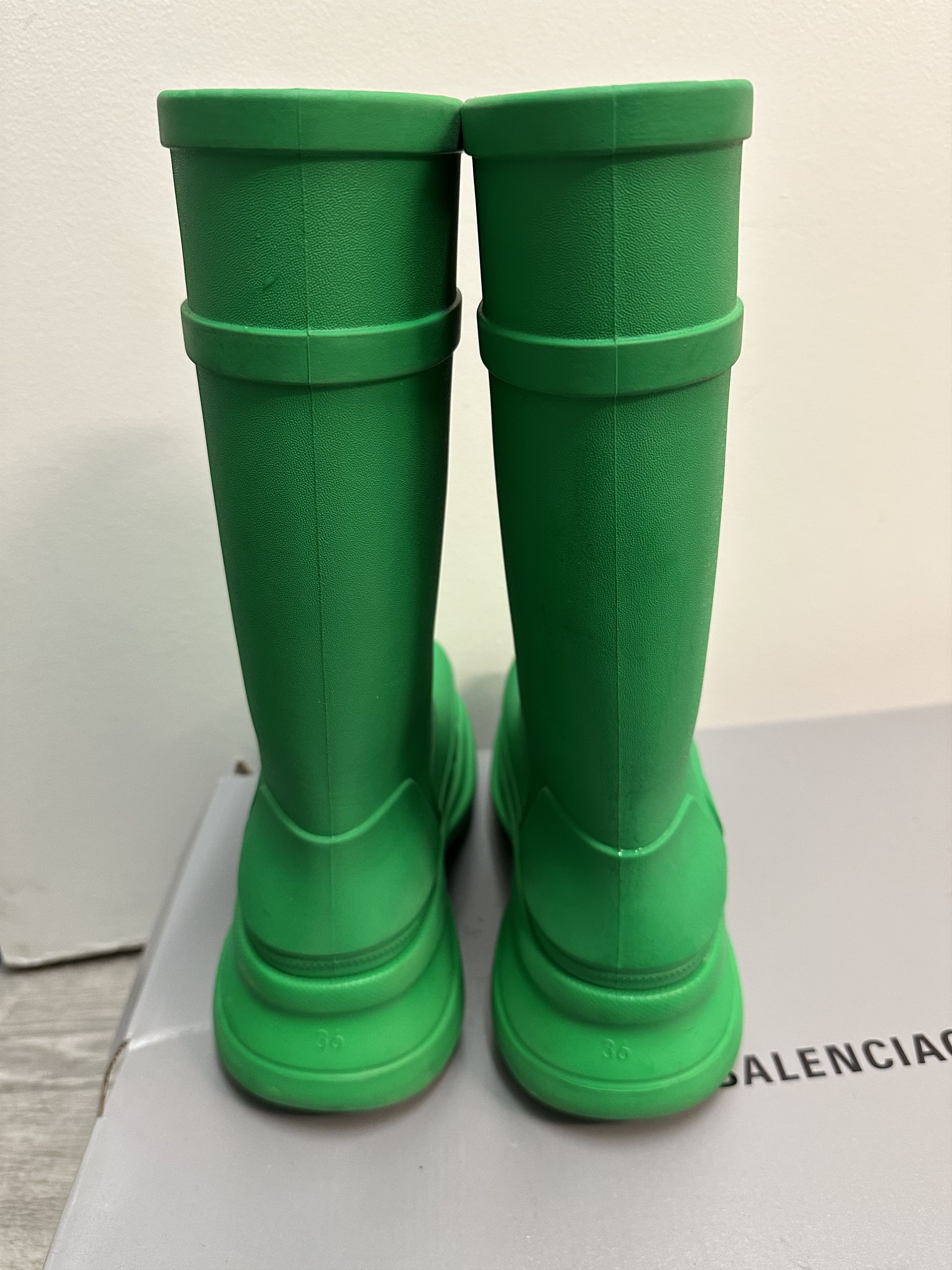 Balenciaga × Crocs Balenciaga Croc Boot Size US 6 / IT 36 - 4 Thumbnail