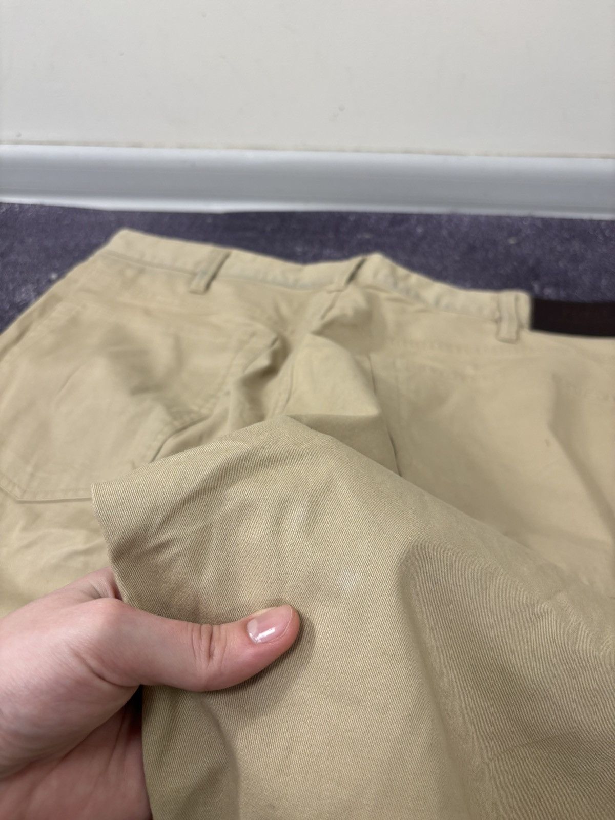 Polo Ralph Lauren Polo Ralph Lauren Men’s Beige Stretch Chino Pants Trousers Size US 36 / EU 52 - 25 Thumbnail
