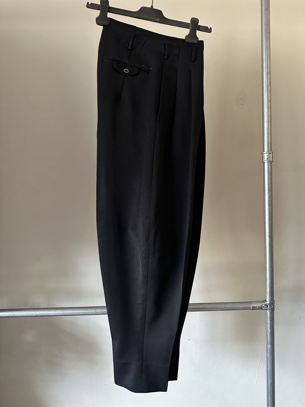 Comme des Garcons Homme Plus 1990s Pheonix Japan Wool Ballon Pant Size US 29 - 7 Thumbnail