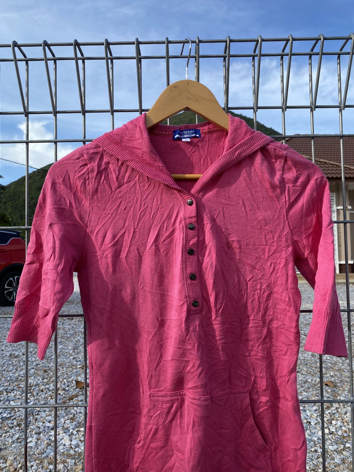 Burberry ♨️Steals♨️ Burberry Hoodie dress pink Size XS / US 0-2 / IT 36-38 - 3 Thumbnail