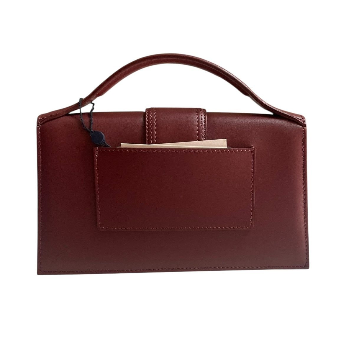Jacquemus Jacquemus Le Grand Bambino Bordeaux Size ONE SIZE - 2 Thumbnail