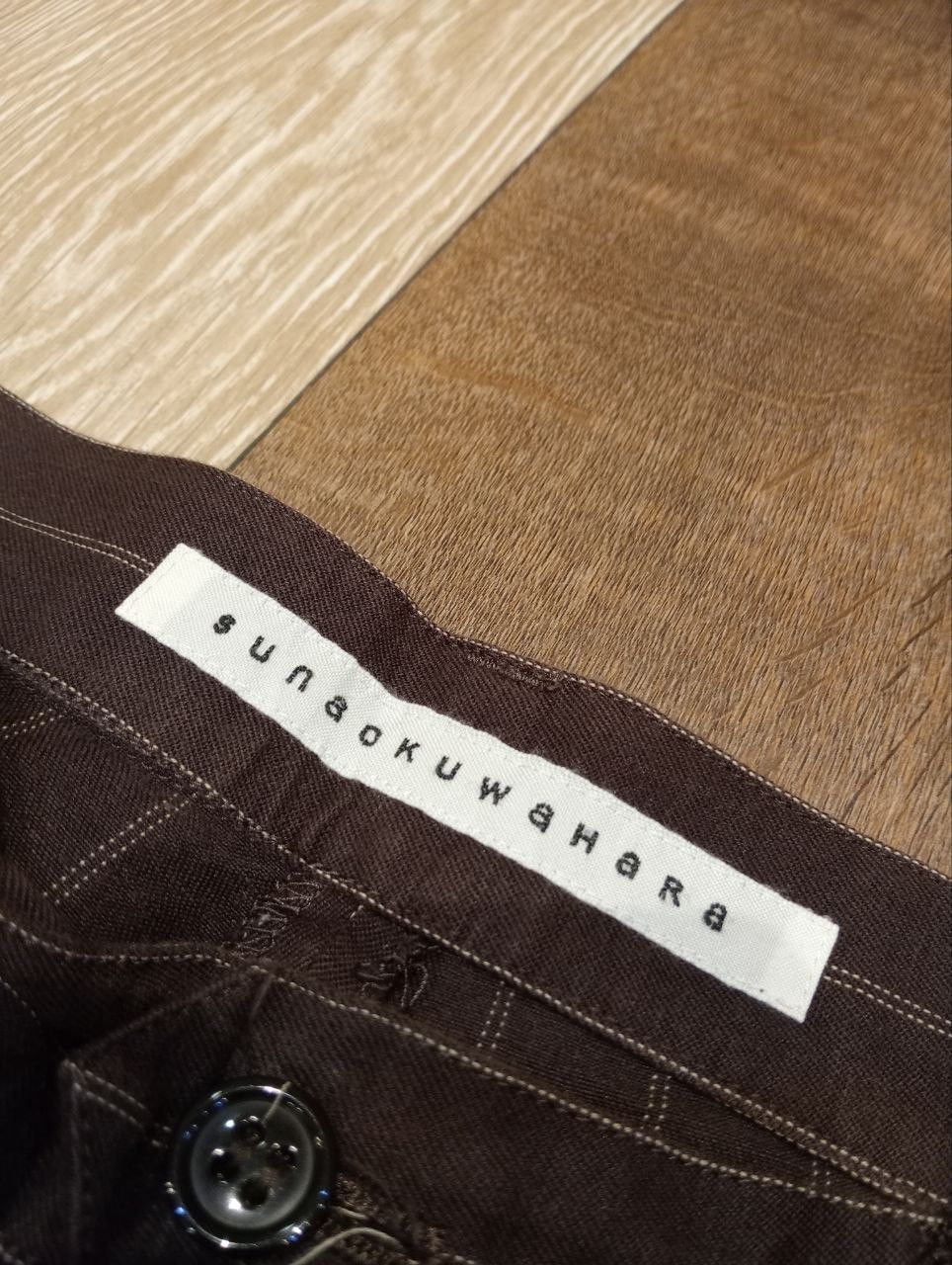 Issey Miyake VINTAGE SUNAOKUWAHARA ISSEY MIYAKE STRIPED PANTS Size 30" / US 8 / IT 44 - 6 Thumbnail