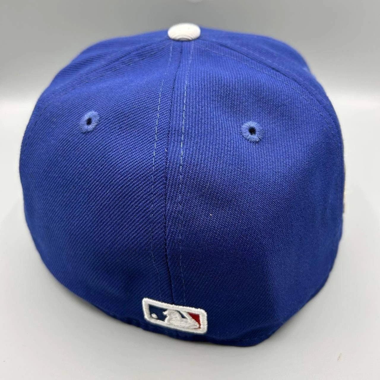 New Era Los Angeles LA Dodgers Hat Men 7 1/8 Blue MLB Fitted Cap Size ONE SIZE - 9 Thumbnail