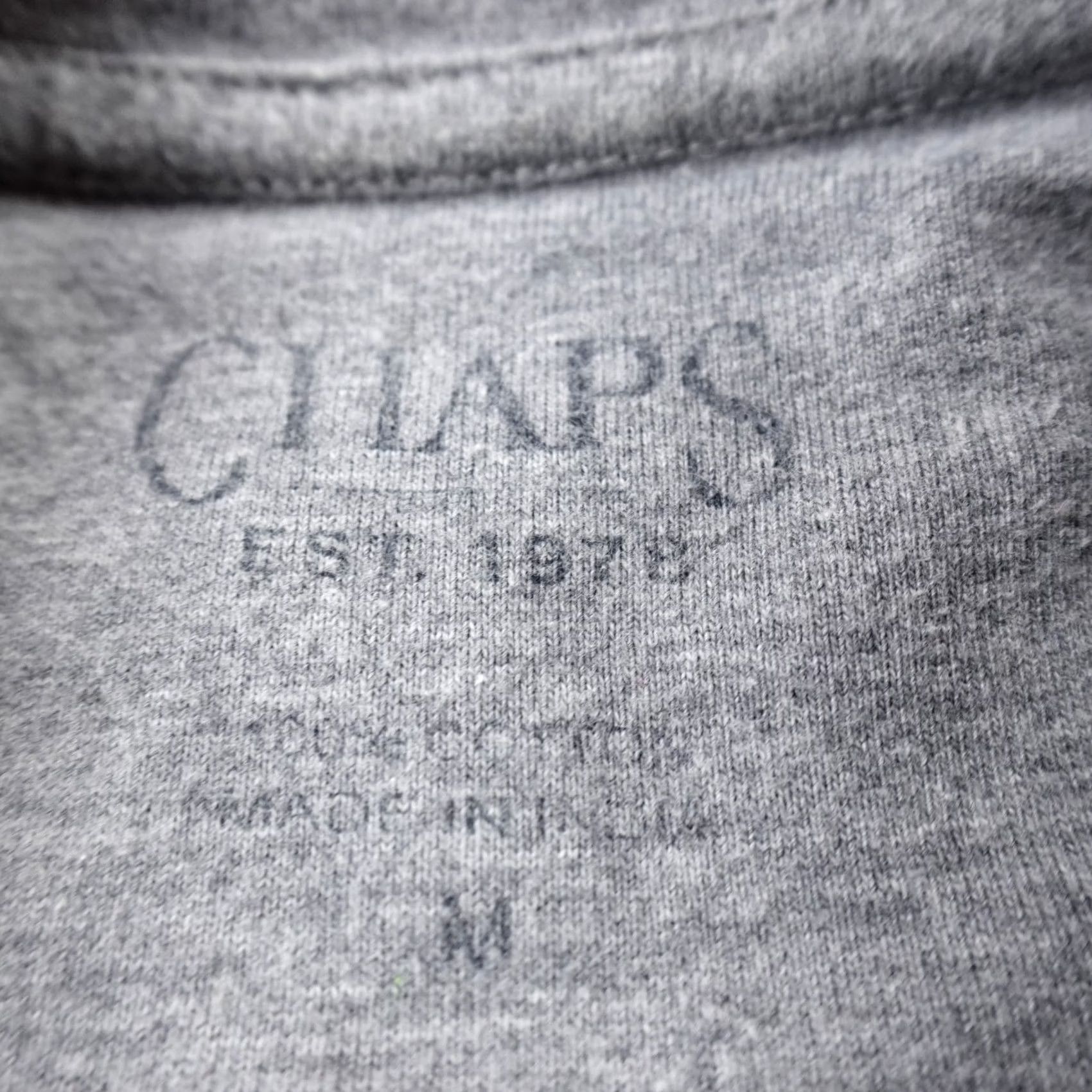 Chaps Chaps Shirt Mens XL Gray Crest Long Sleeve Henley Casual Preppy Size US XL / EU 56 / 4 - 5 Thumbnail
