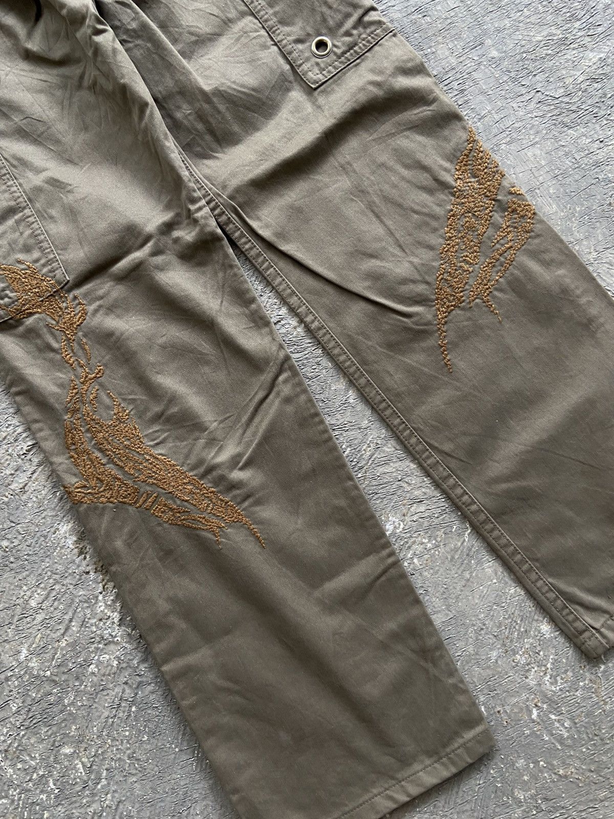 20471120 1990s 291295 Homme - Harajuku Style Cargo Bondage Pants Size US 30 / EU 46 - 13 Thumbnail