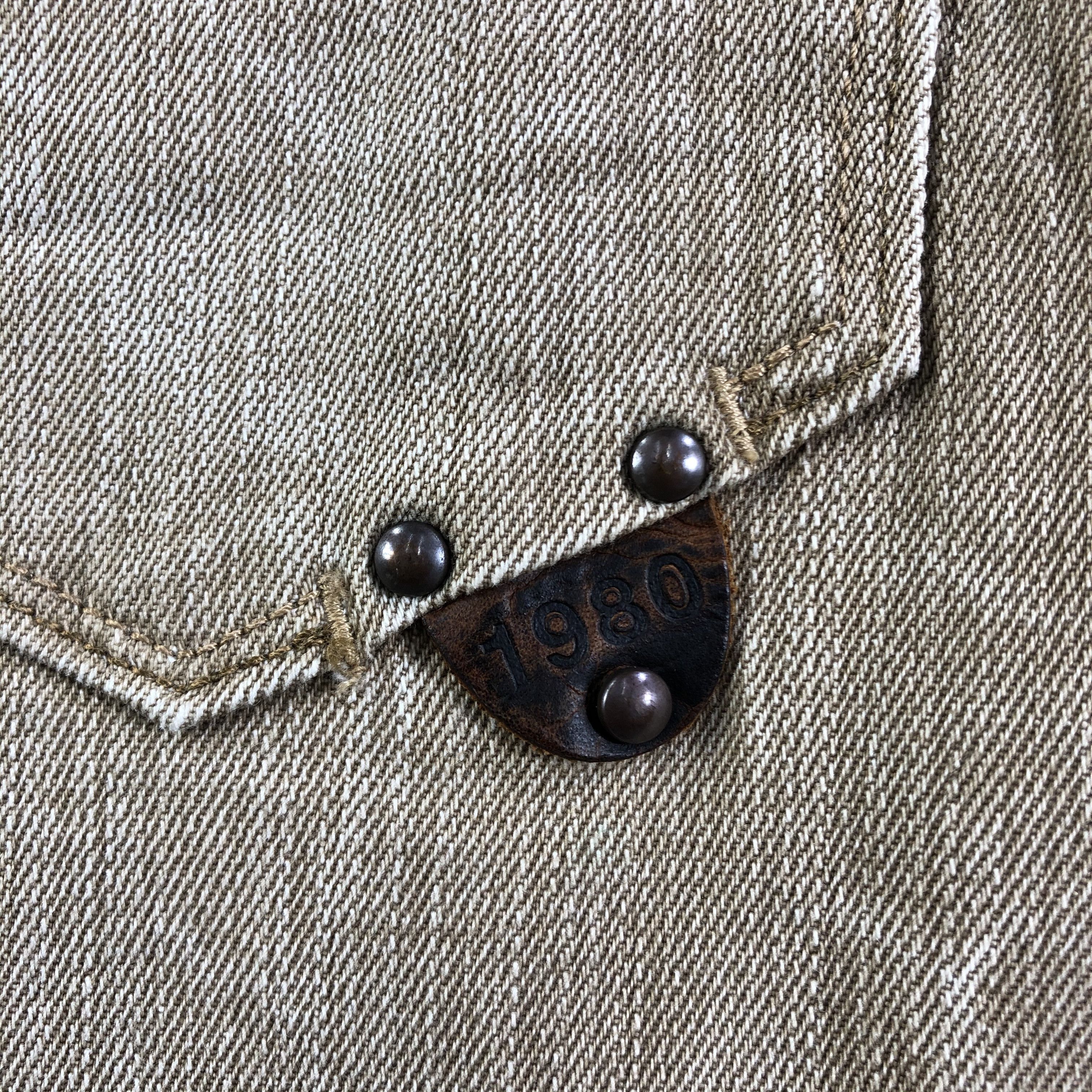 Japanese Brand Vintage Japanese Brand Back Number Faded Brown Jeans KJ1979 Size US 28 / EU 44 - 6 Thumbnail