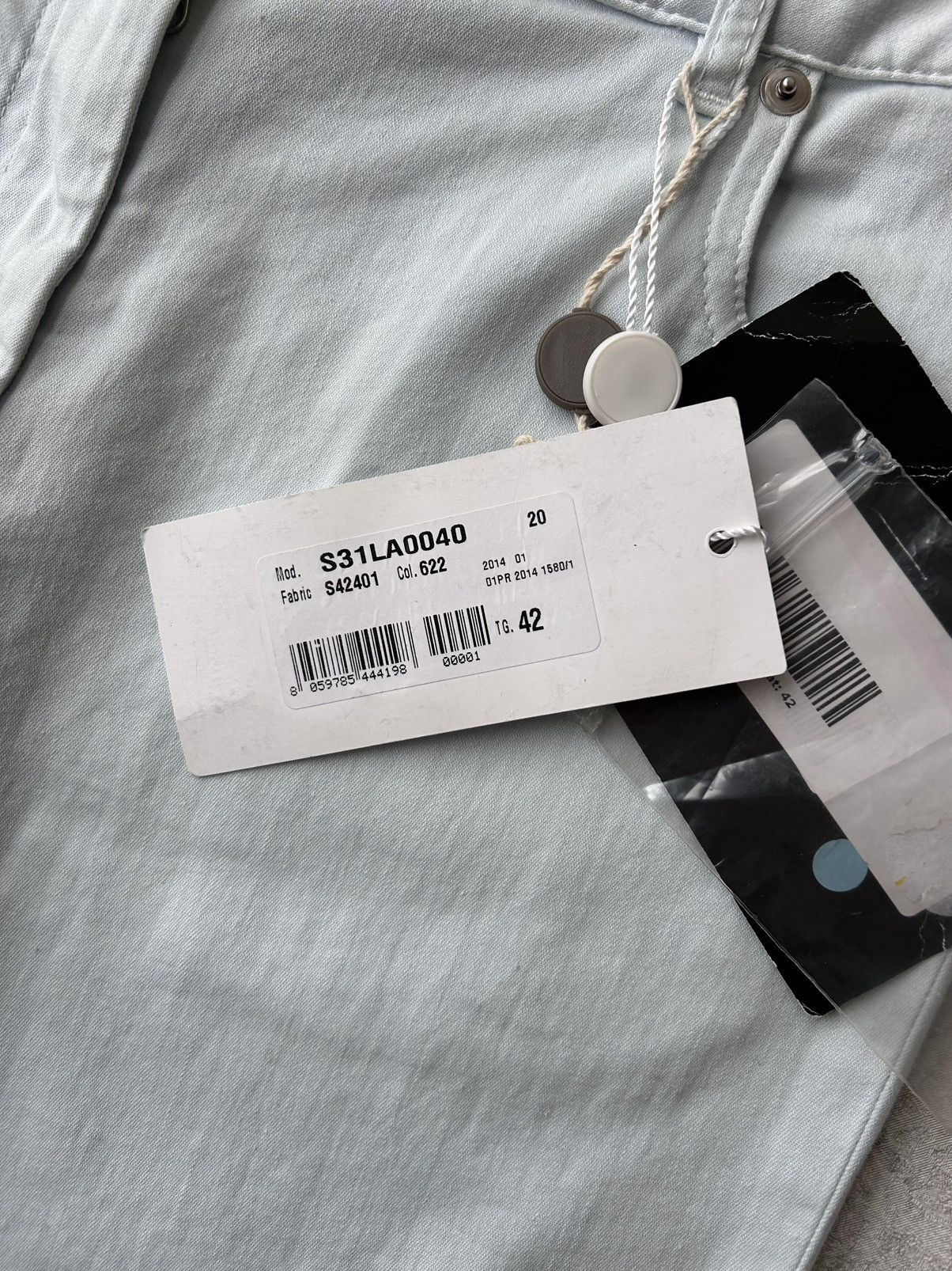 Maison Margiela SS14 Maison Martin Margiela Straight Skinny Fit Casual Pants Size US 32 / EU 48 - 11 Thumbnail