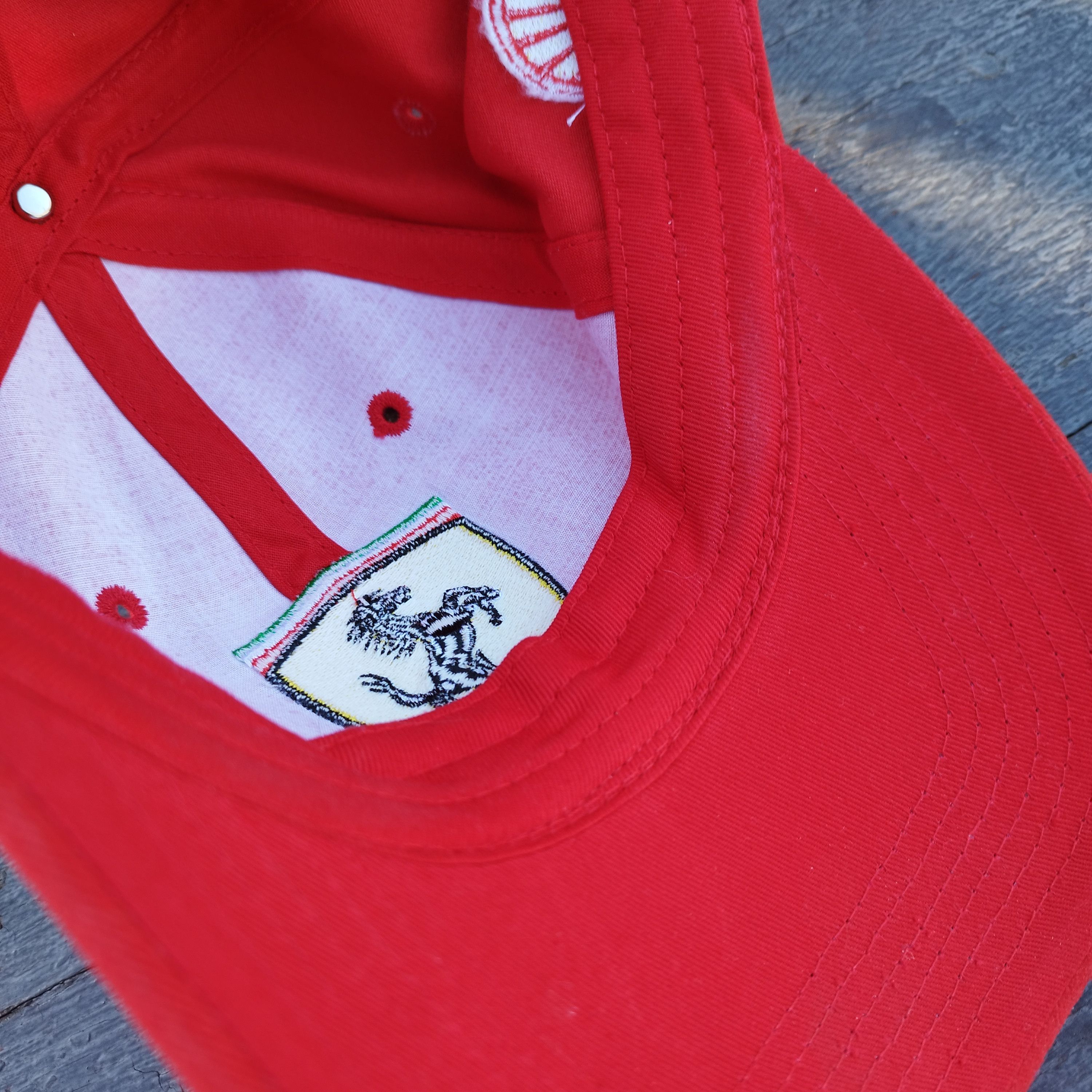 Ferrari Vintage Ferrari F1 Team Racing Cap - Rosso Corsa Red Size ONE SIZE - 9 Thumbnail