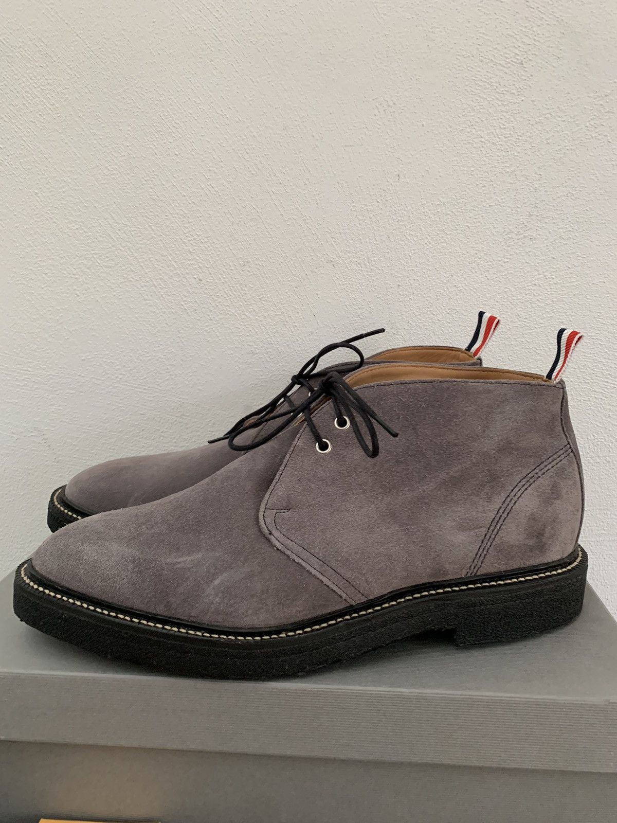 Thom Browne Thom Browne Chukka Boot Suede Size US 10 / EU 43 - 9 Thumbnail