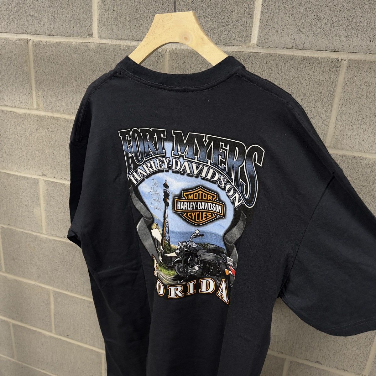 Harley Davidson Shirt ERD Grunge Biker WCC