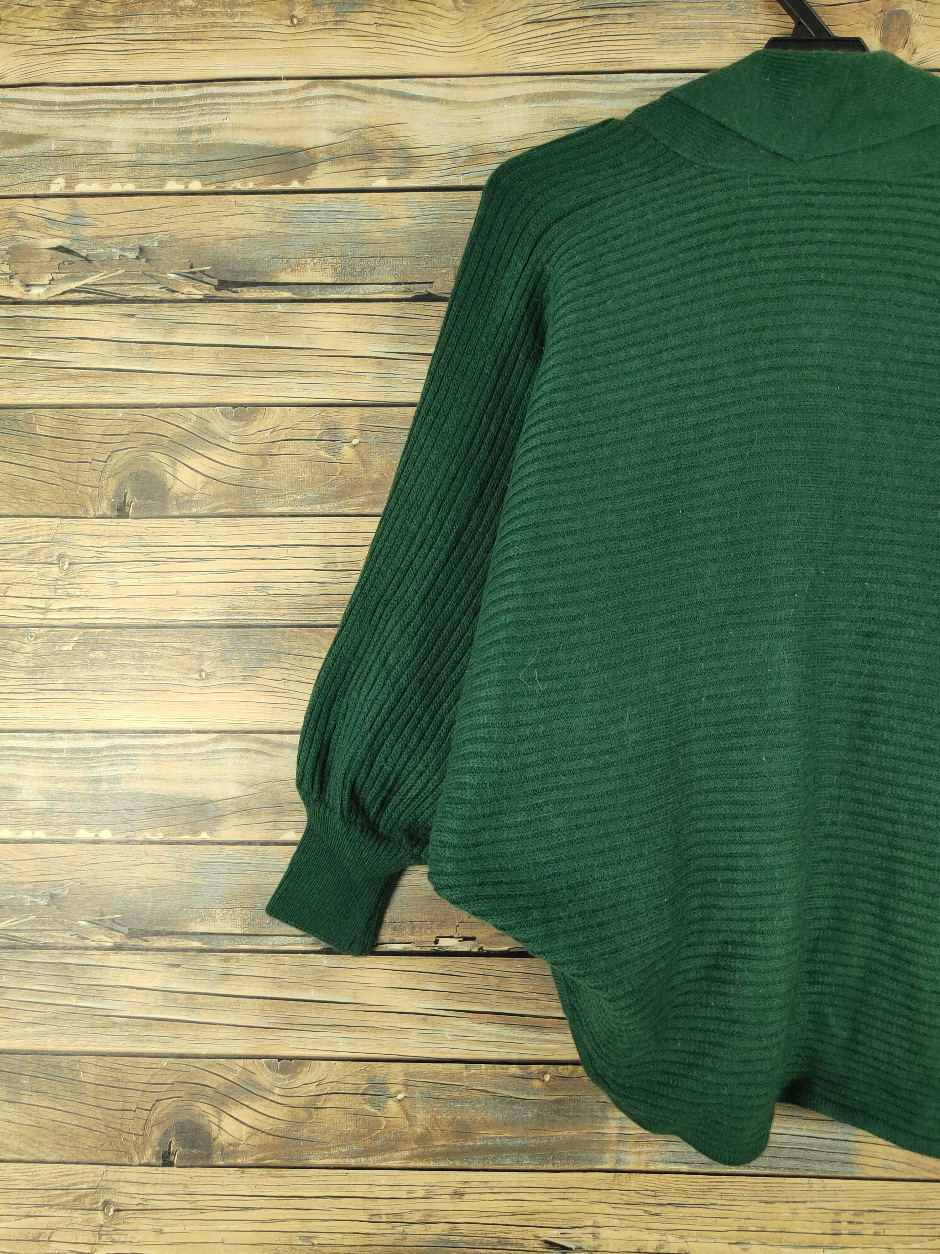 Vintage Gerbee vintage Green Knitwear Cardigan #W2108 Size M / US 6-8 / IT 42-44 - 9 Thumbnail