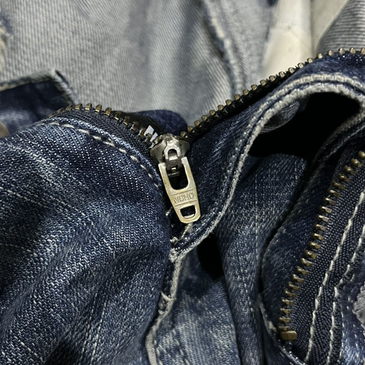 Neighborhood Neighborhood DP-Narrow Distressed Selvedge Denim Pants Size US 32 / EU 48 - 12 Thumbnail